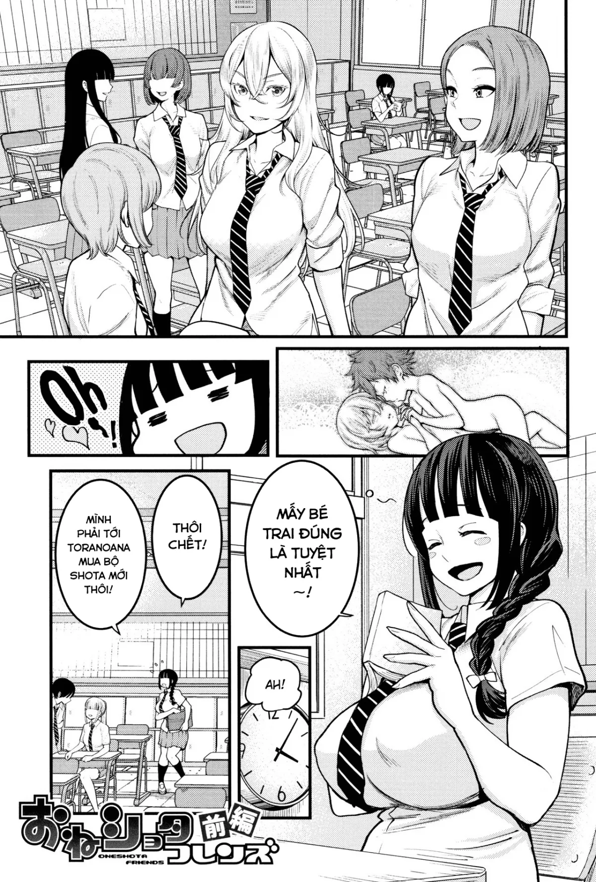 HentaiVN.net - Ảnh 9 - Chou One x Pako³ [Những Cậu Bé Shota Số Hưởng!] - Chap 1