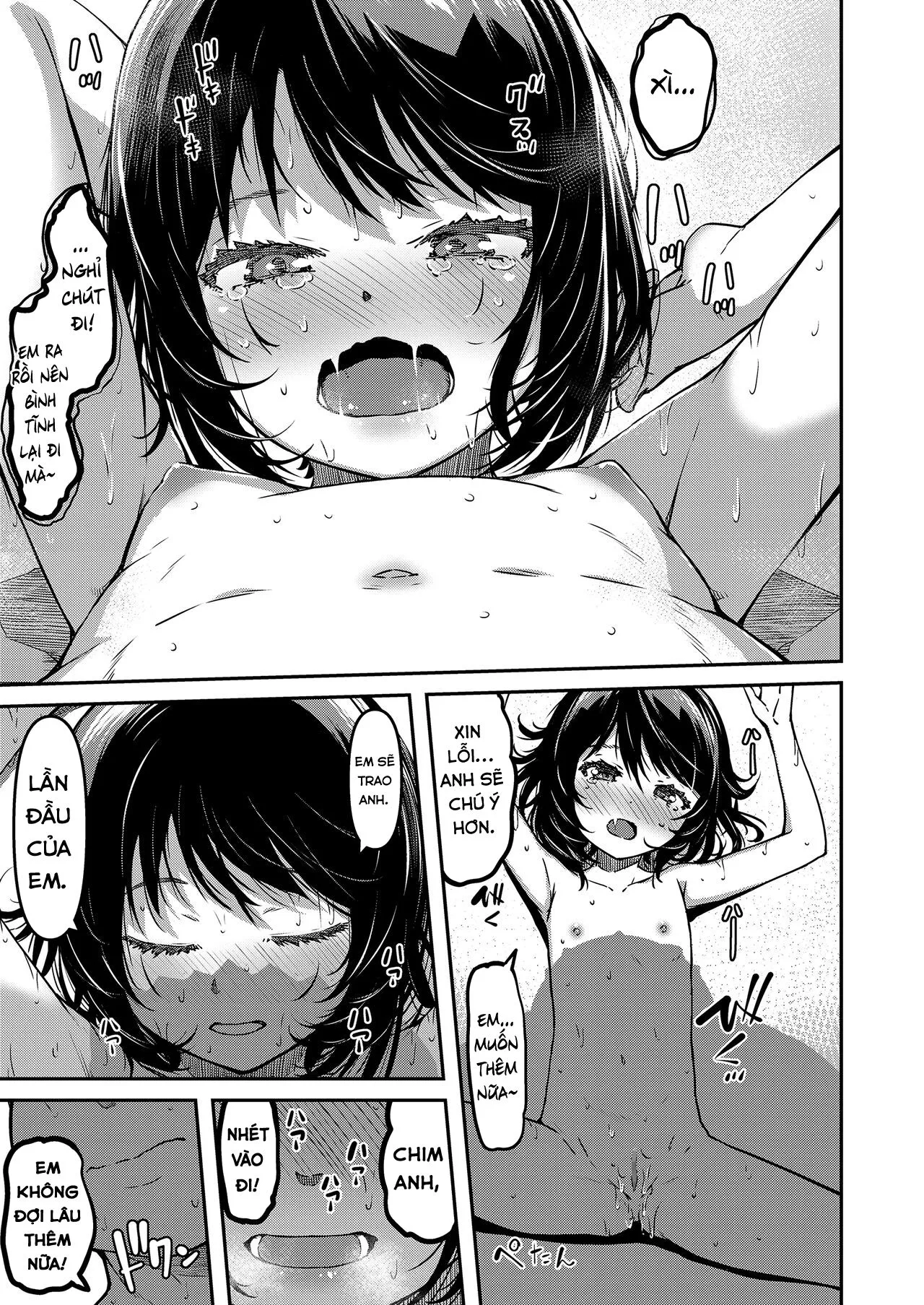 HentaiVN.net - Ảnh 21 - Em Gái Tôi Đang Phát Triển [Omase na Imouto ; おマセな妹 ; My Precocious Little-Sister ; Cơ Thể Của Em Gái Đang Phát Triển] - Oneshot