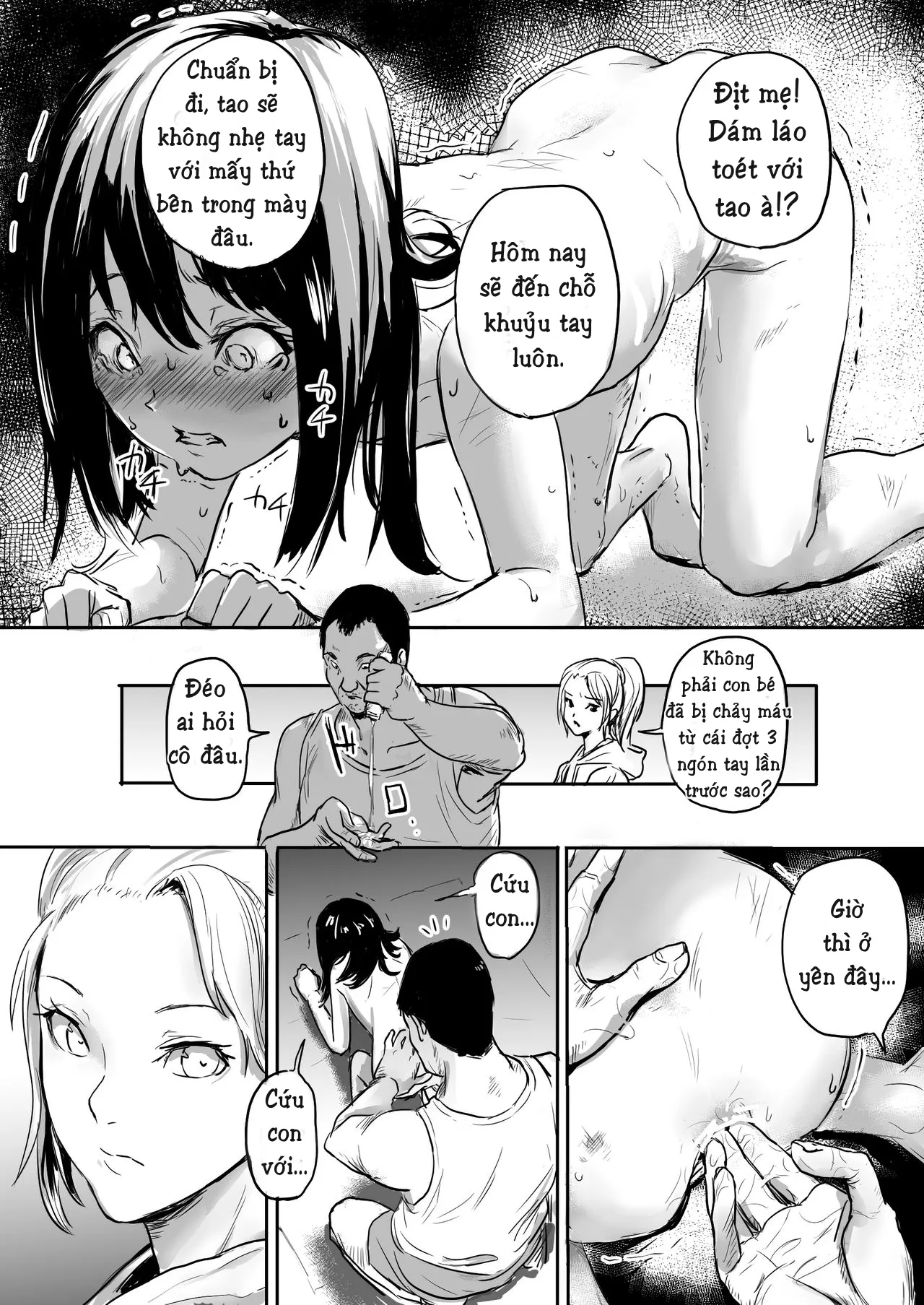 HentaiVN.net - Ảnh 8 - Shoujo Kougyaku [Little Girl Anal Abuse] - Oneshot