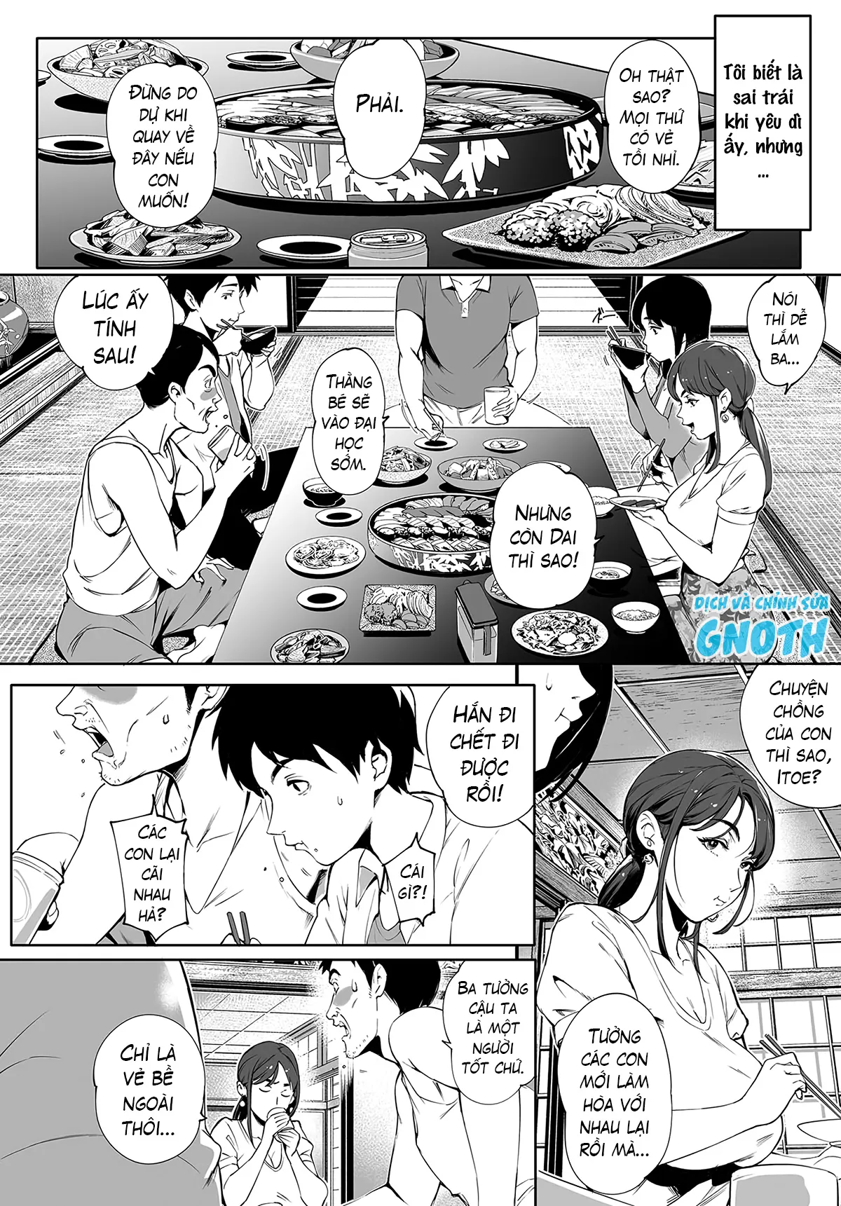 HentaiVN.net - Ảnh 4 - Kage no Tsuru Ito Tendrils in the Shadows - Oneshot