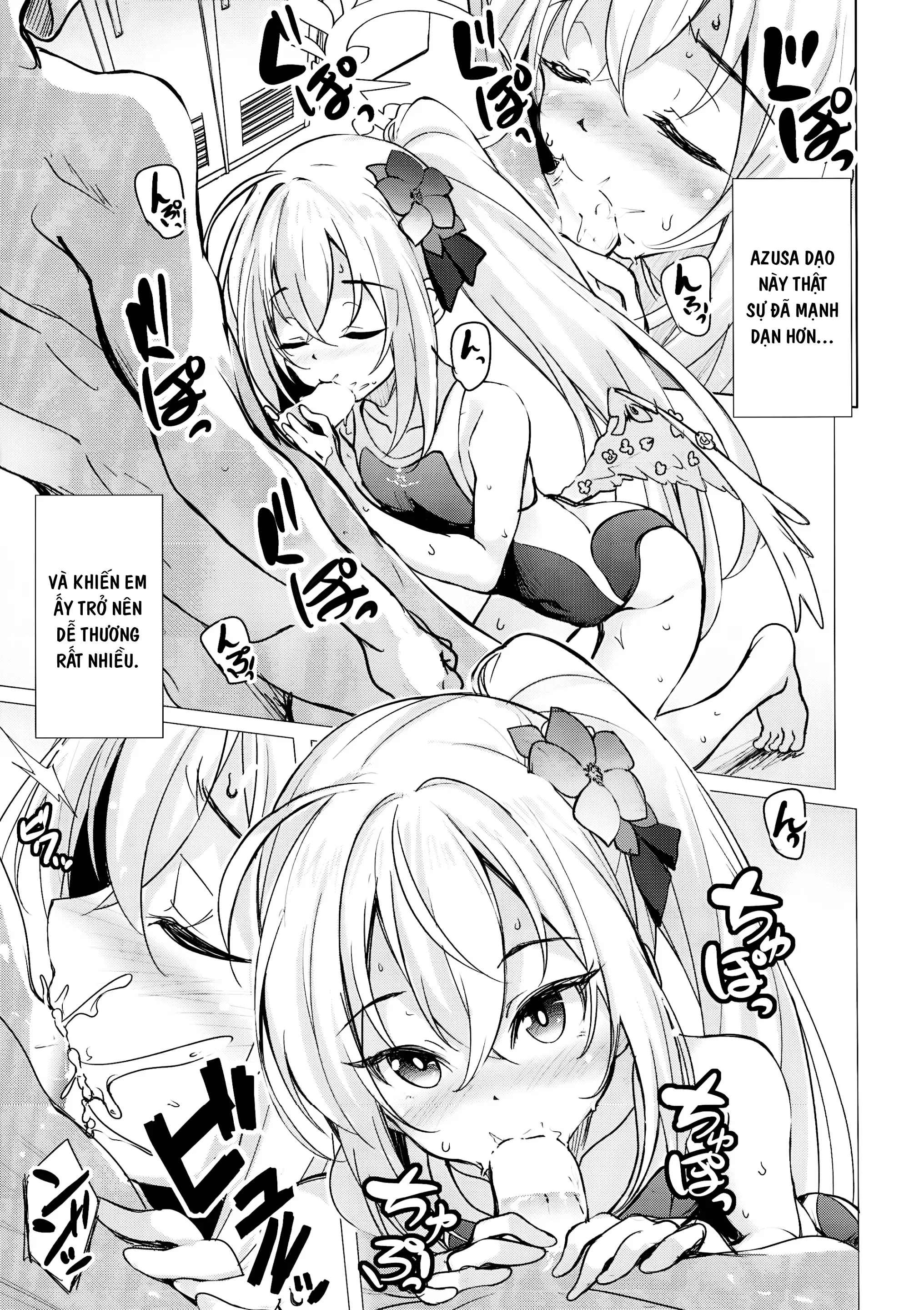 HentaiVN.net - Ảnh 5 - Chơi bé Azusa áo tắm tại trường - Oneshot