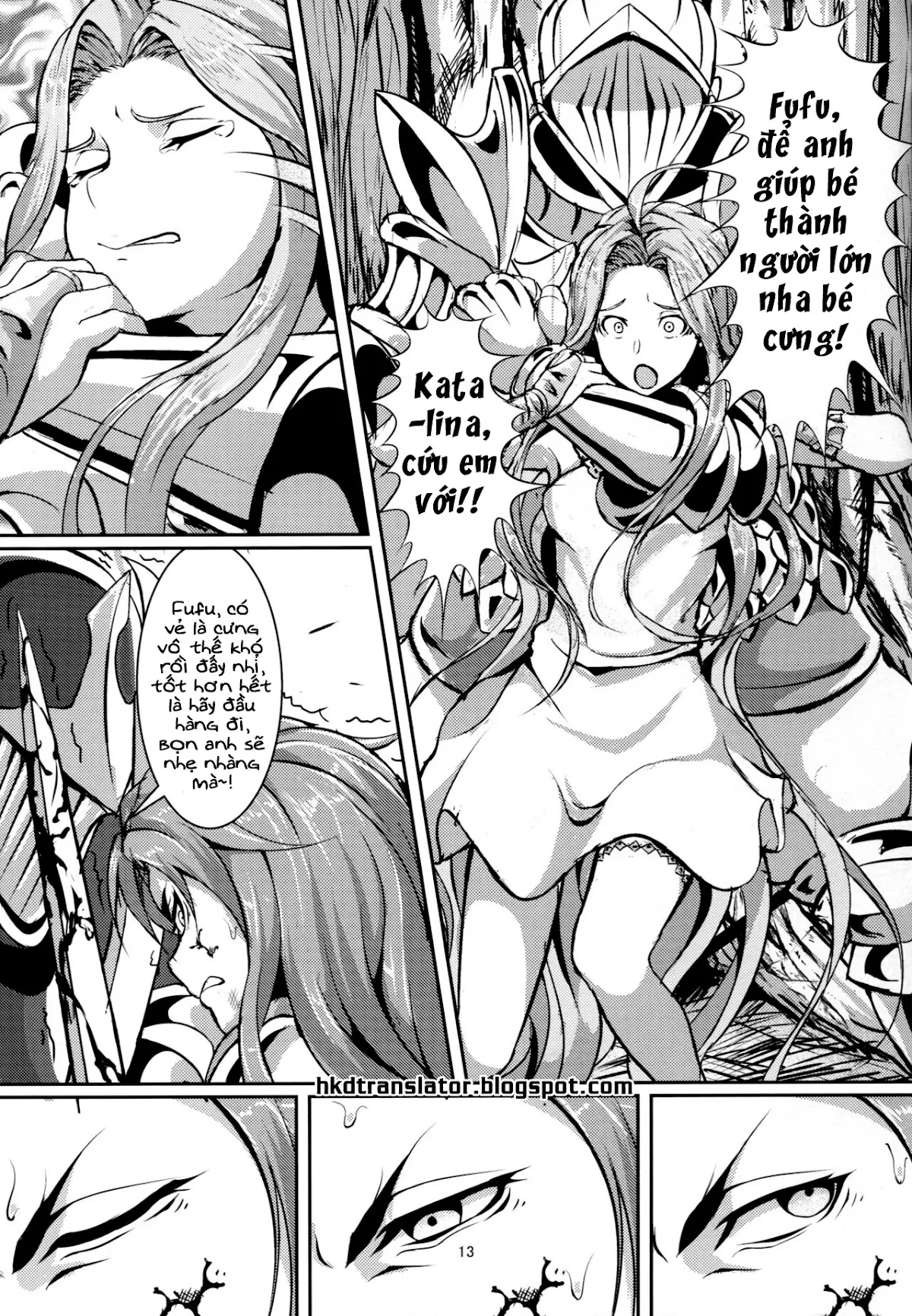 HentaiVN.net - Ảnh 12 - Dù cho cơ thể này có vấy bẩn đi nữa... (Granblue Fantasy) [Kono Mi Kegareyou to mo] - Oneshot