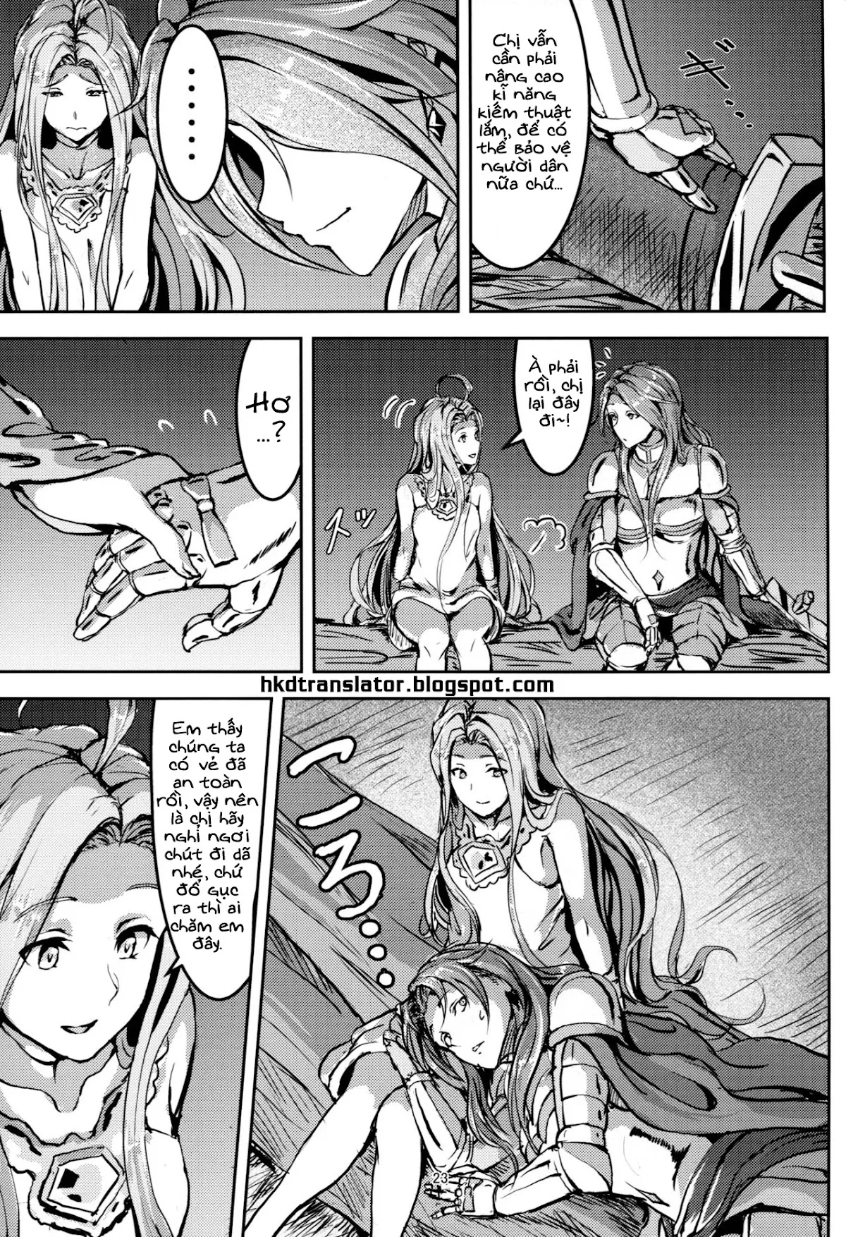 HentaiVN.net - Ảnh 22 - Dù cho cơ thể này có vấy bẩn đi nữa... (Granblue Fantasy) [Kono Mi Kegareyou to mo] - Oneshot