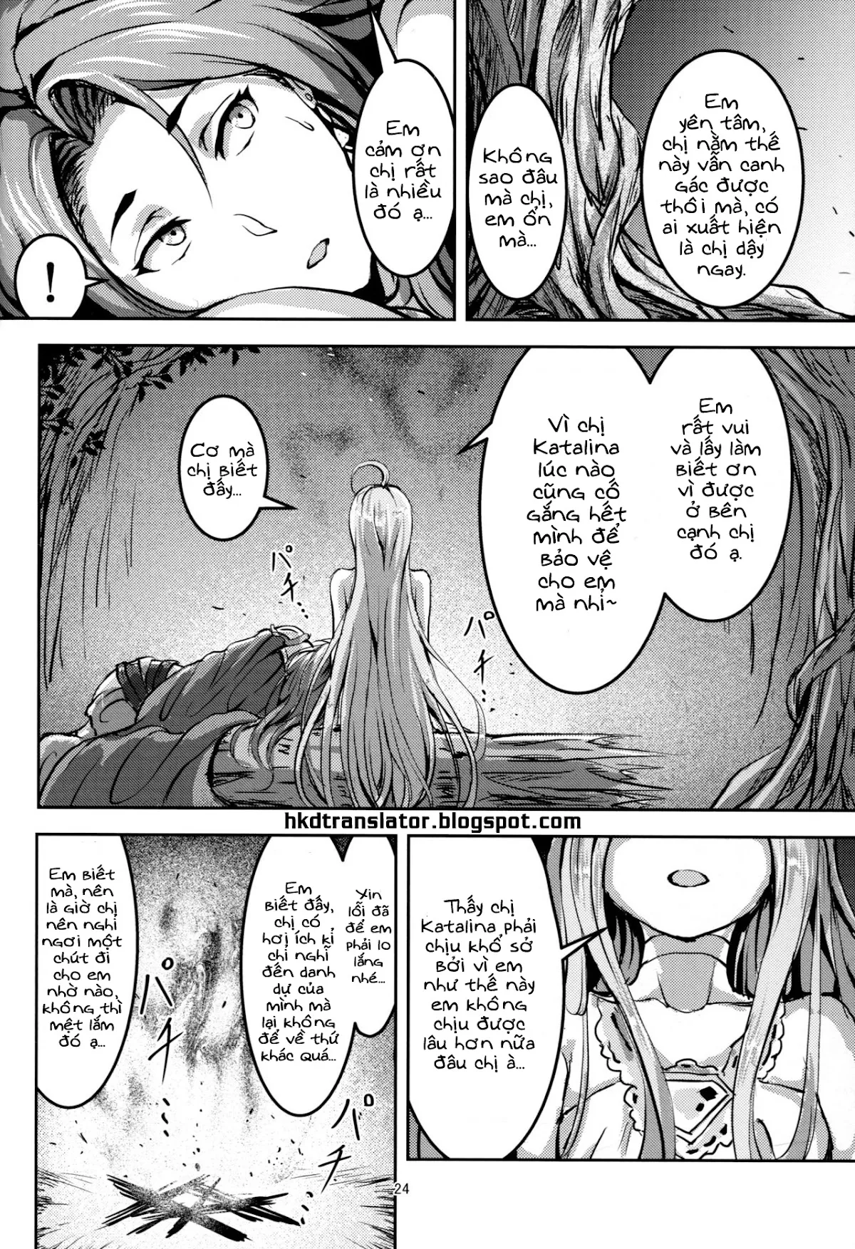 HentaiVN.net - Ảnh 23 - Dù cho cơ thể này có vấy bẩn đi nữa... (Granblue Fantasy) [Kono Mi Kegareyou to mo] - Oneshot