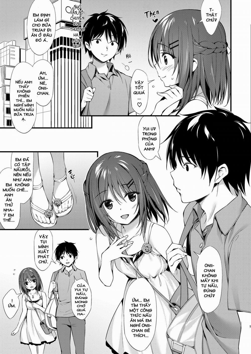 HentaiVN.net - Ảnh 5 - Em muốn hẹn hò với Onii-chan. [私はおにいちゃんと付き合いたい。, Watashi wa Onii-chan to Tsukiaitai.] - Oneshot