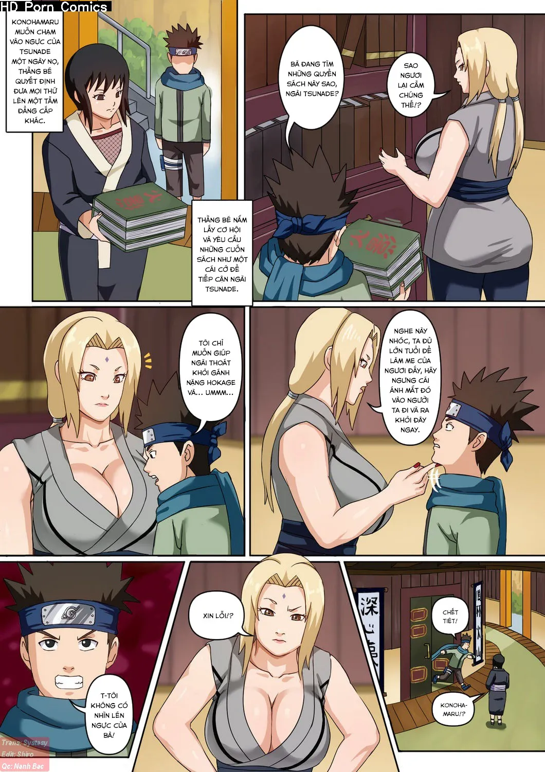 HentaiVN.net - Ảnh 3 - Tsunade's Special Training comic porn - Oneshot