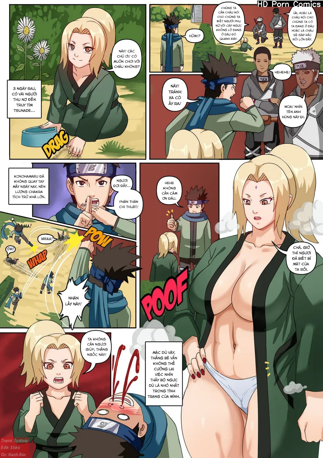 HentaiVN.net - Ảnh 5 - Tsunade's Special Training comic porn - Oneshot