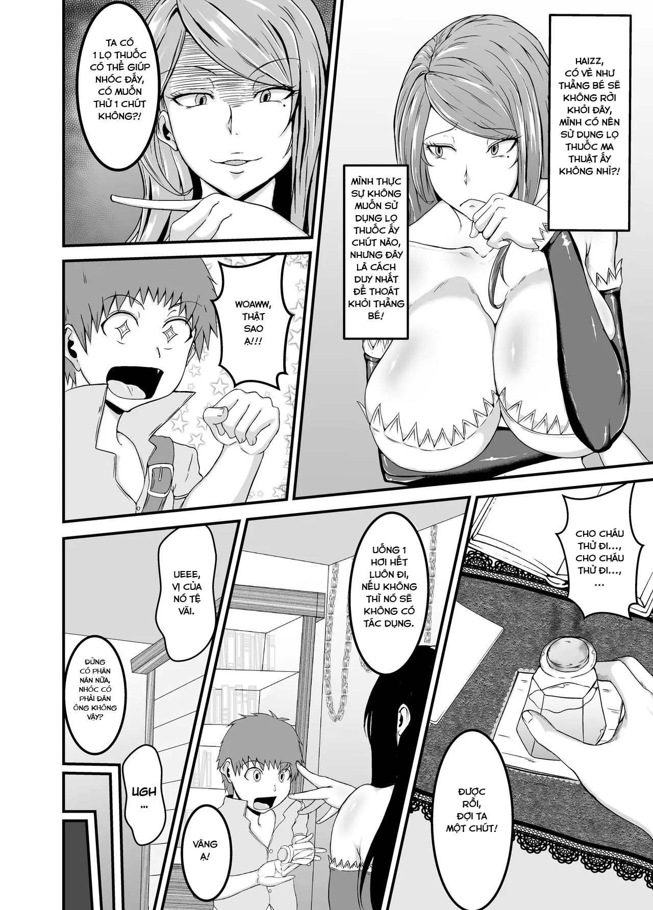 HentaiVN.net - Ảnh 4 - Miwaku no Mahoutsukai - Oneshot
