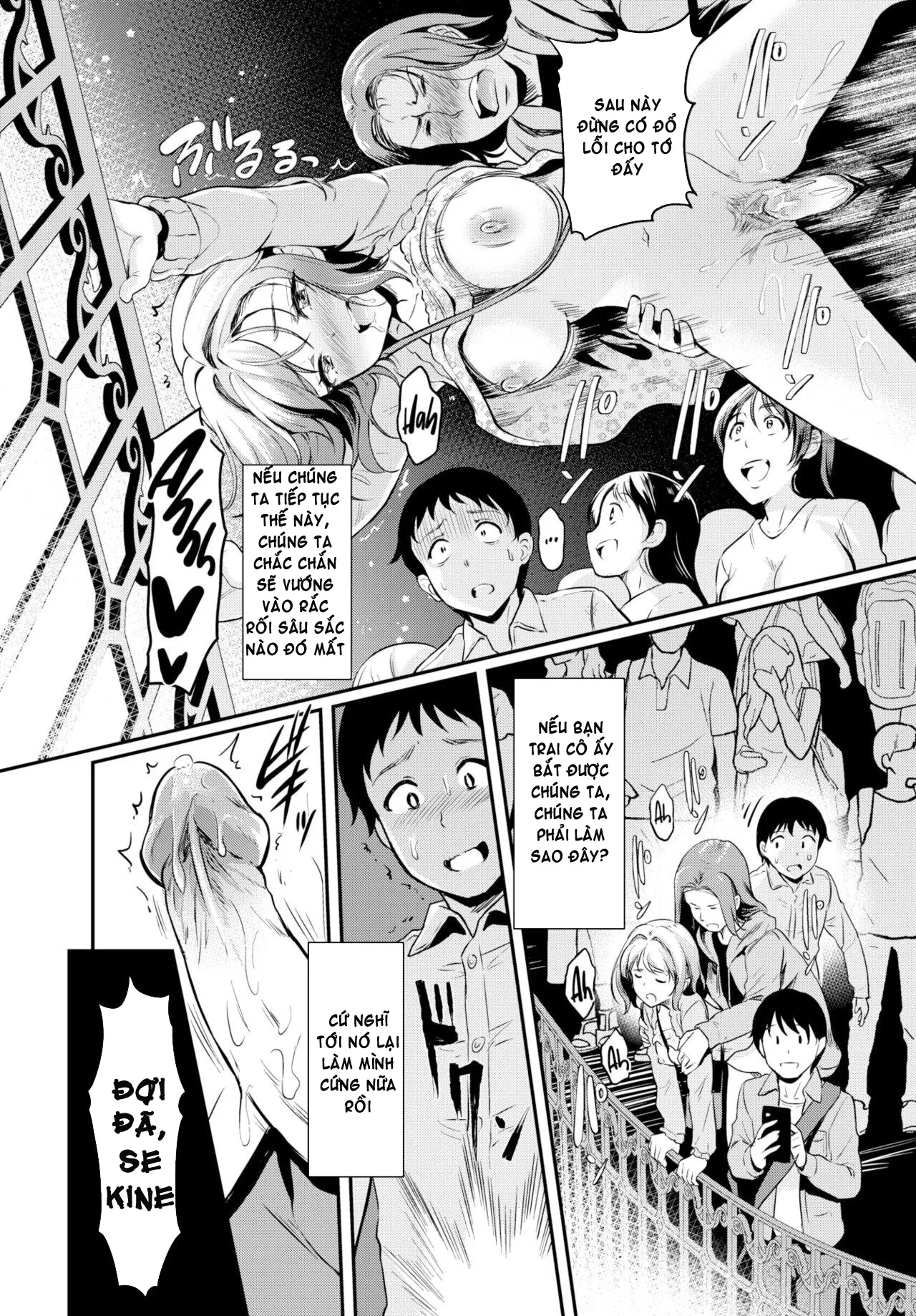 HentaiVN.net - Ảnh 9 - Một chàng trai thuần khiết, chân thành nghiện đi NTR - Chap 3 - [END]