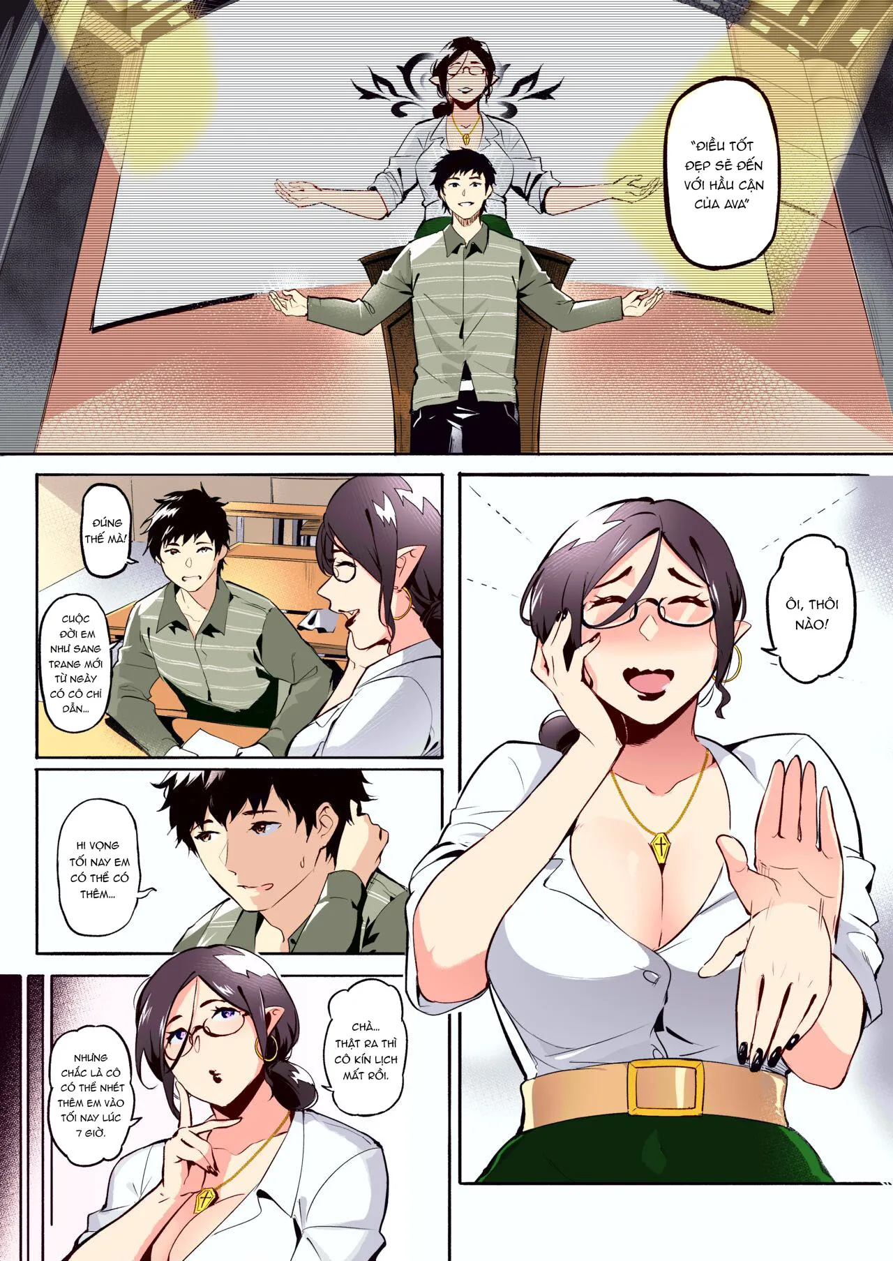 HentaiVN.net - Ảnh 7 - AVALOS ( full màu- không che) - Oneshot