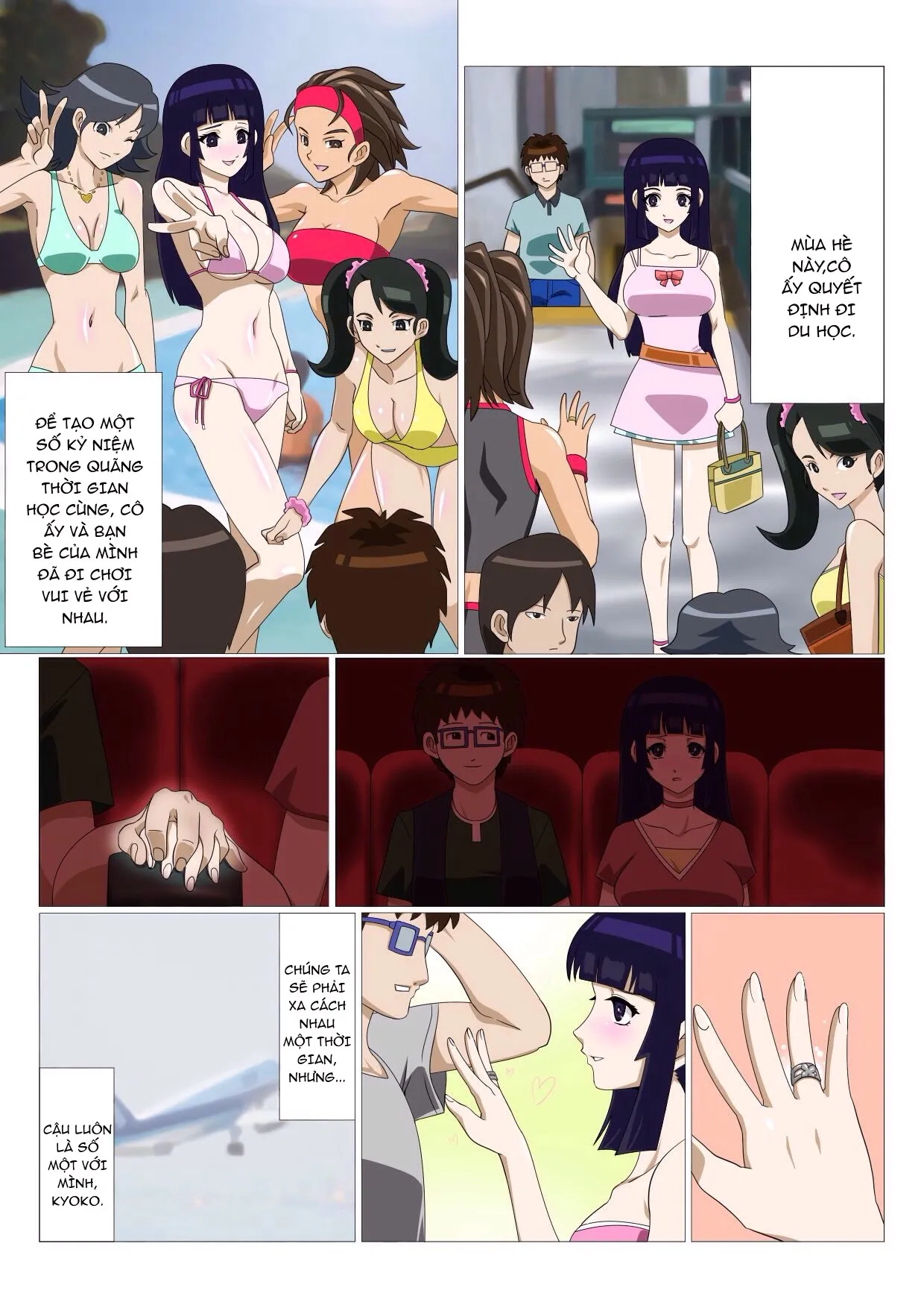 HentaiVN.net - Ảnh 3 - My Childhood Friend Who Went to Study Abroad [Ryuugaku Shita Osananajimi] - Chap 1