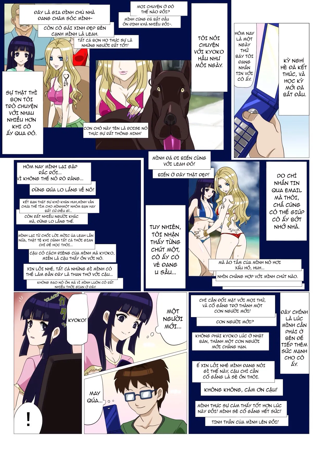 HentaiVN.net - Ảnh 4 - My Childhood Friend Who Went to Study Abroad [Ryuugaku Shita Osananajimi] - Chap 1