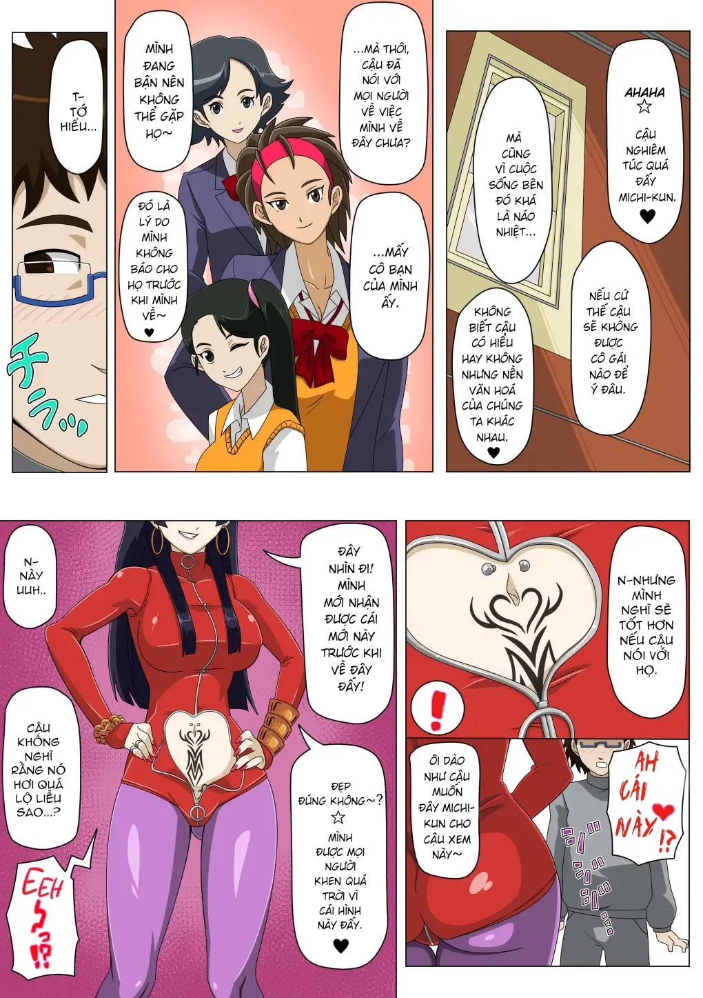 HentaiVN.net - Ảnh 11 - My Childhood Friend Who Went to Study Abroad [Ryuugaku Shita Osananajimi] - Chap 2
