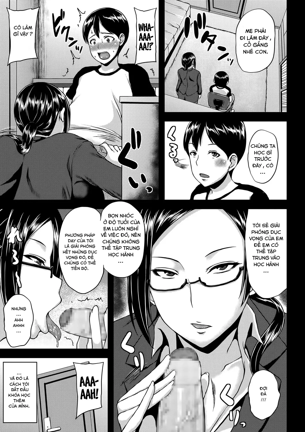 HentaiVN.net - Ảnh 4 - Nukisugi Katekyo [My Tutor Makes Me Cum Too Much!] - Oneshot