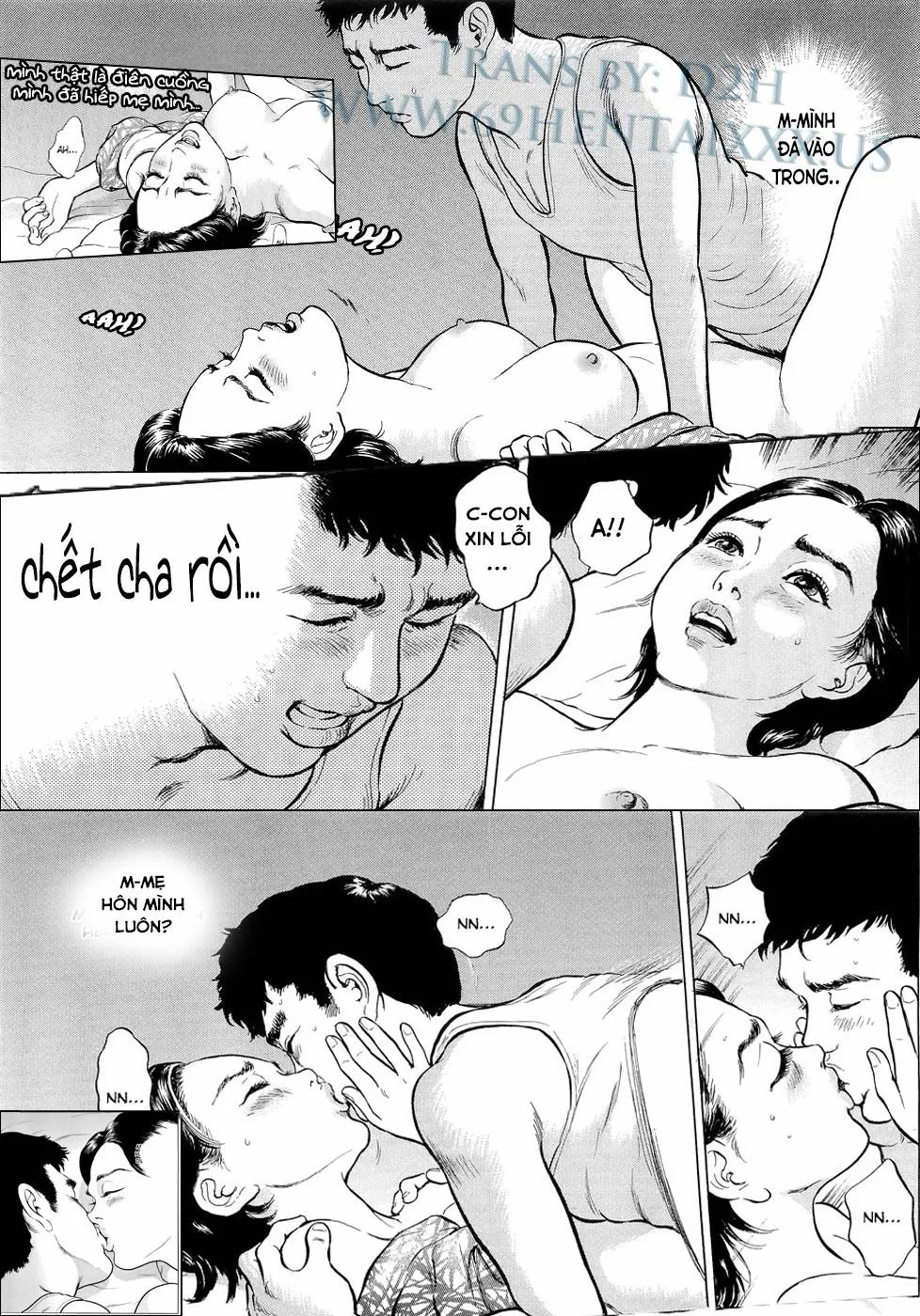 HentaiVN.net - Ảnh 11 - Mother Who Pretends To Be Asleep - Oneshot