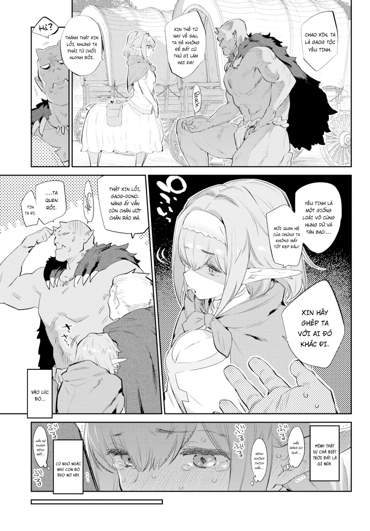 HentaiVN.net - Ảnh 5 - Otherworldly Maidens Series - My Beloved Mr. Orc ❤
