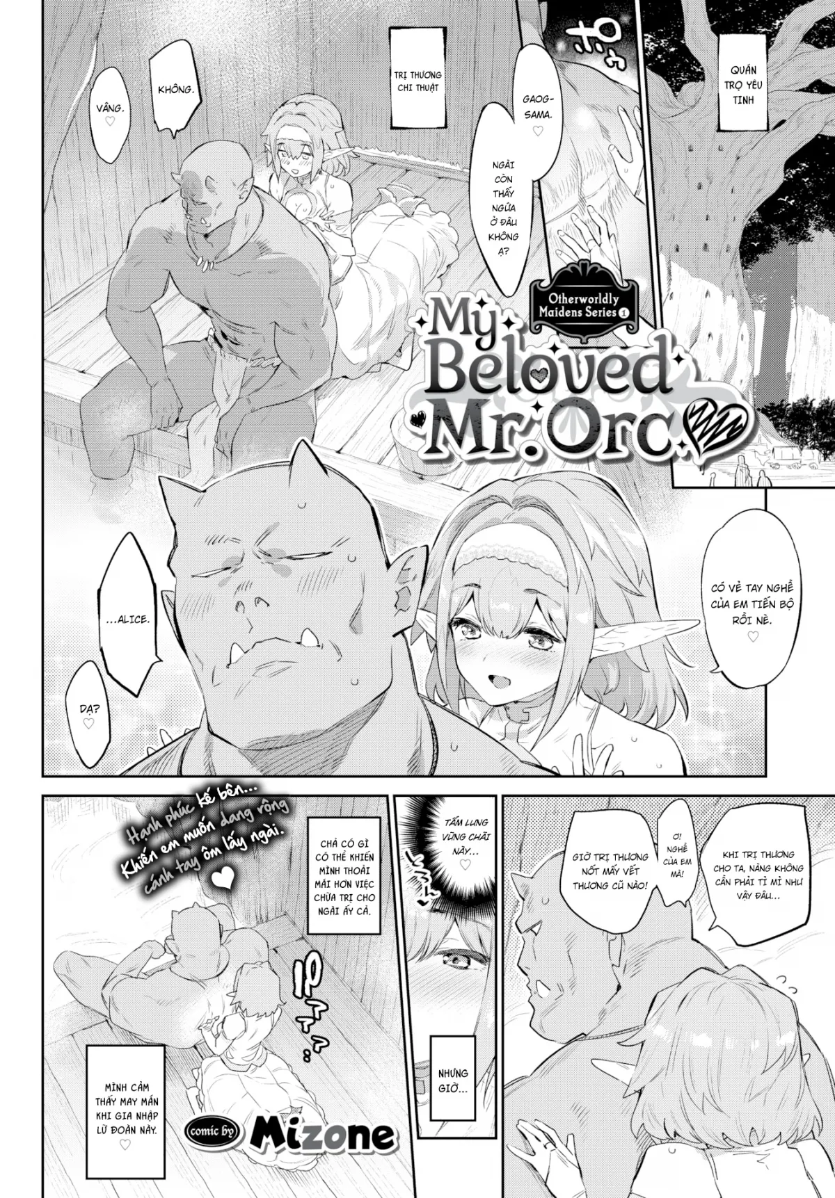 HentaiVN.net - Ảnh 6 - Otherworldly Maidens Series - My Beloved Mr. Orc ❤