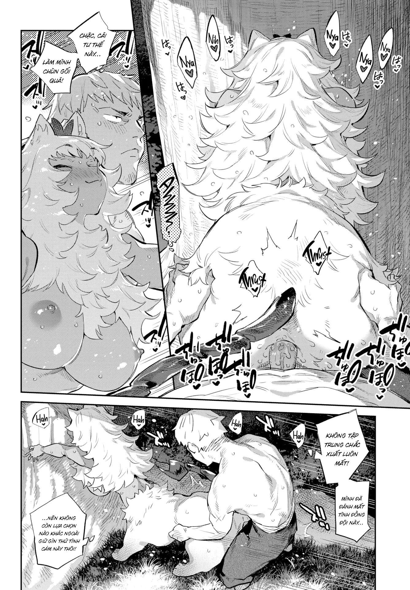 HentaiVN.net - Ảnh 21 - Otherworldly Maidens Series - The Adventurers Path to Love Is an Animal Trail
