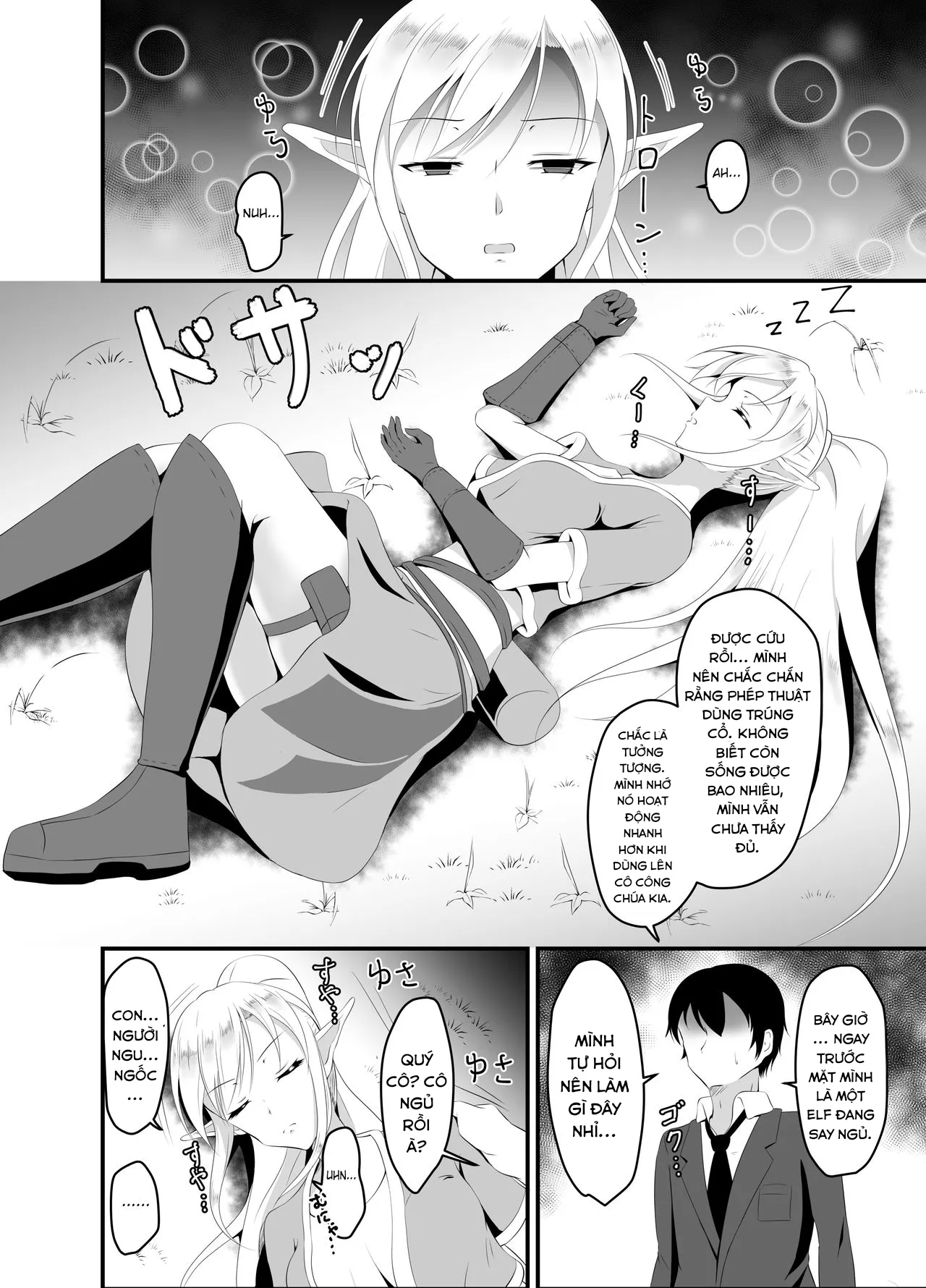 HentaiVN.net - Ảnh 8 - Chuyển sinh với ma thuật ru ngủ, tôi dùng để chơi gái. [Isekai Suikan ~Cheat na Suimin Mahou de Yaritai Houdai!~] - Oneshot