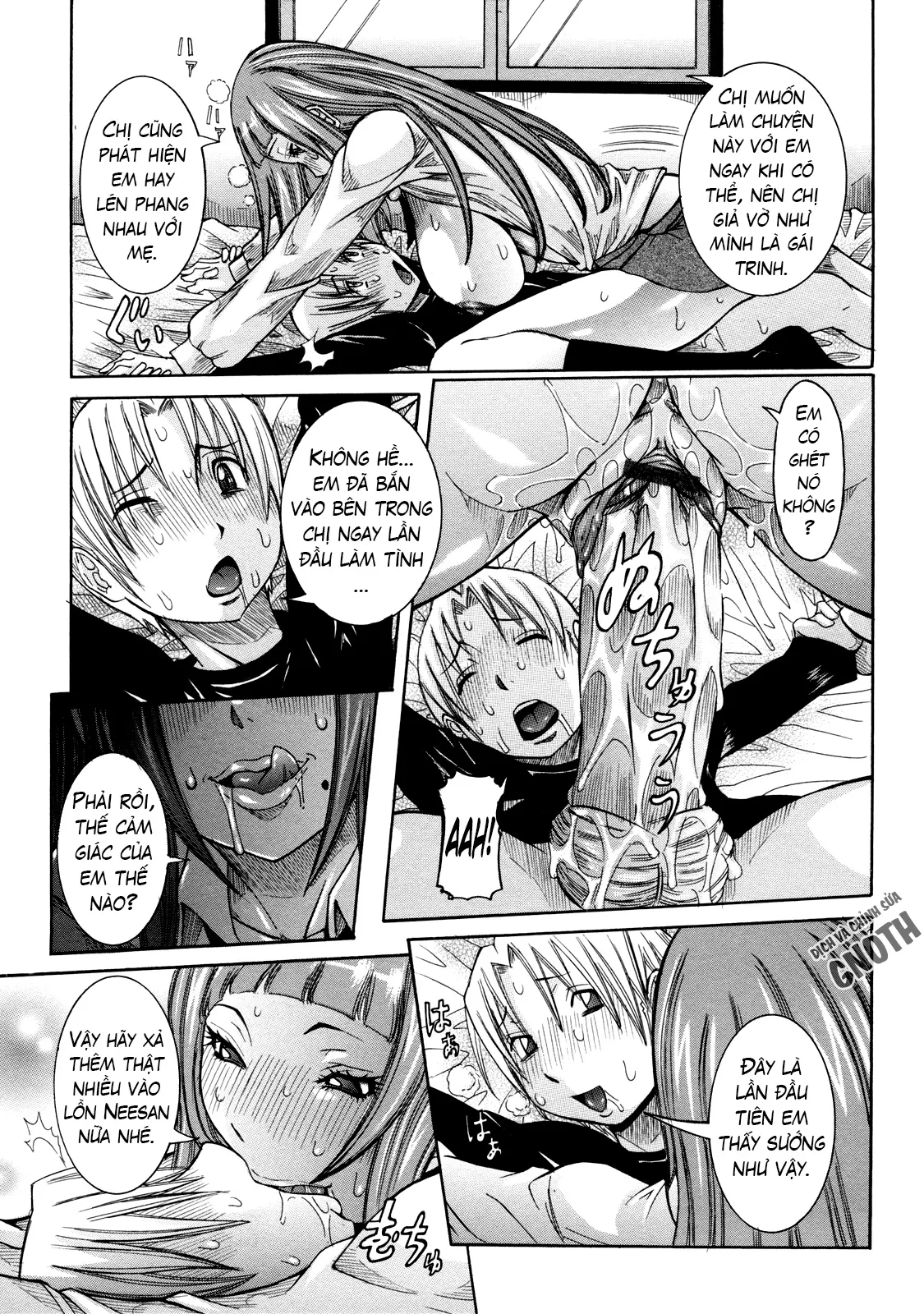 HentaiVN.net - Ảnh 24 - Nenchaku Taishitsu [Sticky Constitution] - Chap 1 - Làm tình với con của mẹ kế.