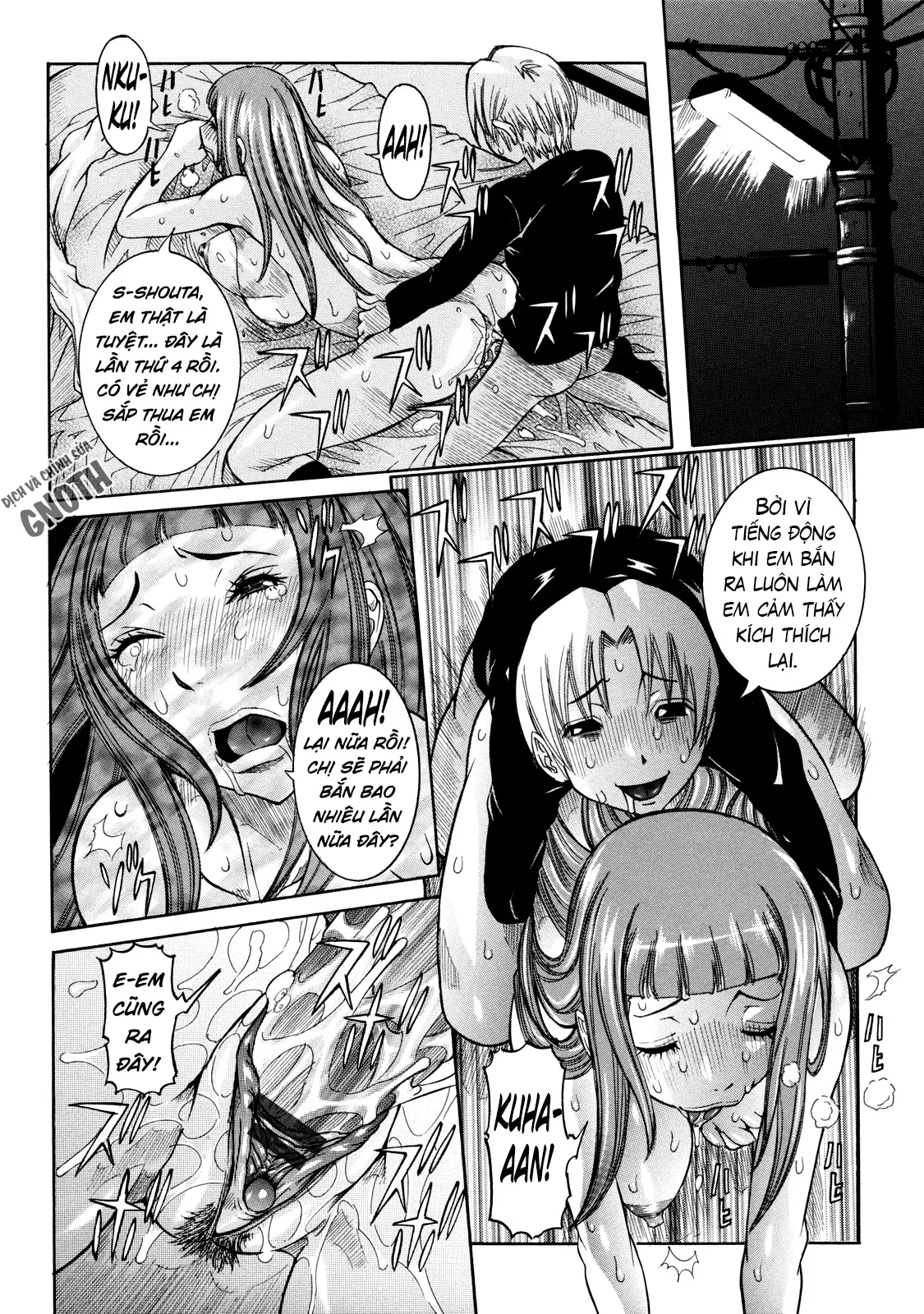 HentaiVN.net - Ảnh 25 - Nenchaku Taishitsu [Sticky Constitution] - Chap 1 - Làm tình với con của mẹ kế.