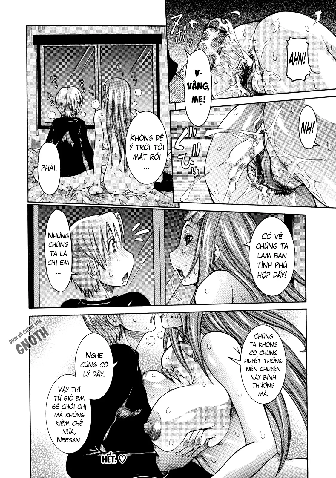 HentaiVN.net - Ảnh 27 - Nenchaku Taishitsu [Sticky Constitution] - Chap 1 - Làm tình với con của mẹ kế.