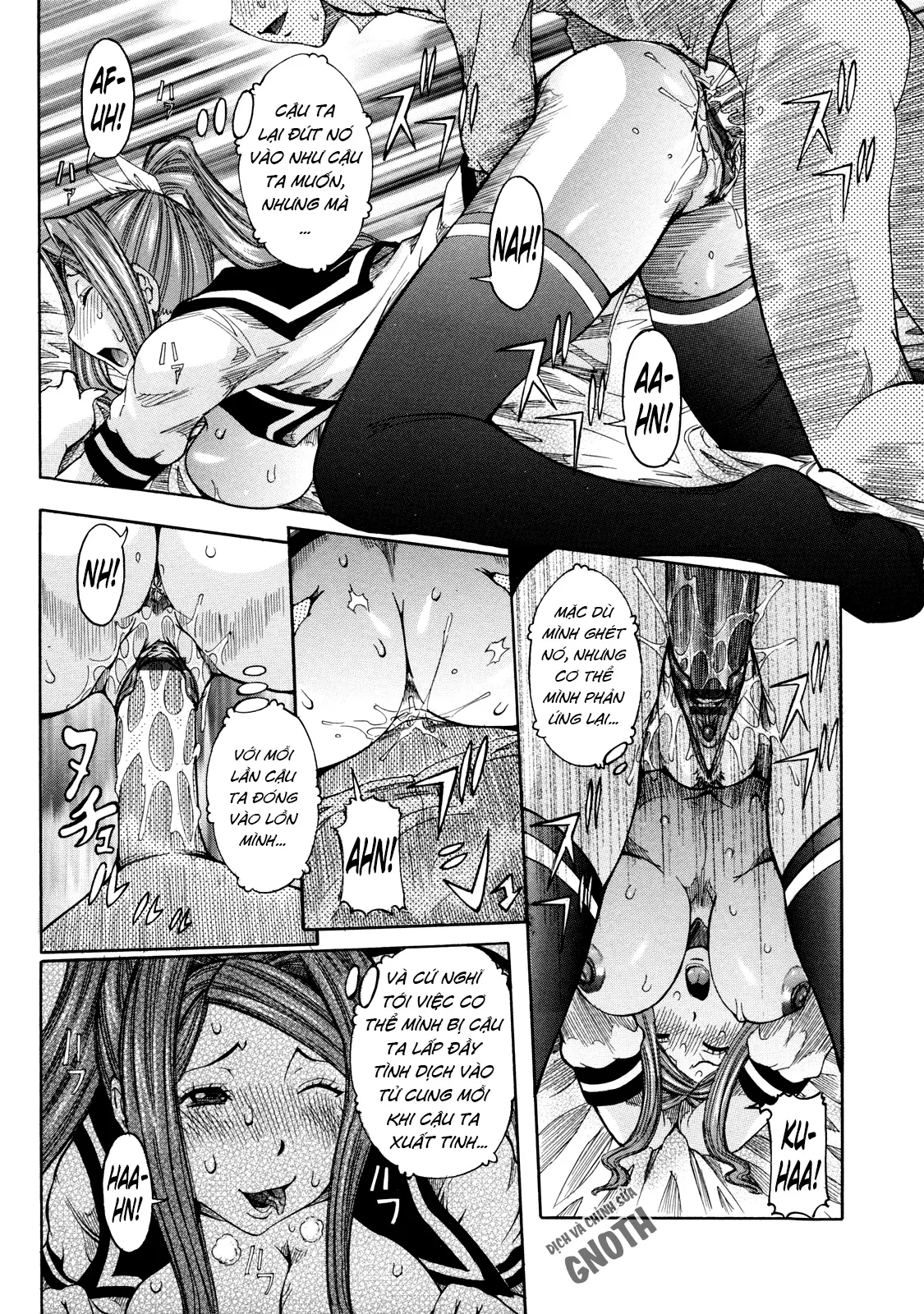 HentaiVN.net - Ảnh 15 - Nenchaku Taishitsu [Sticky Constitution] - Chap 2 - Cặp song sinh và tôi (1)