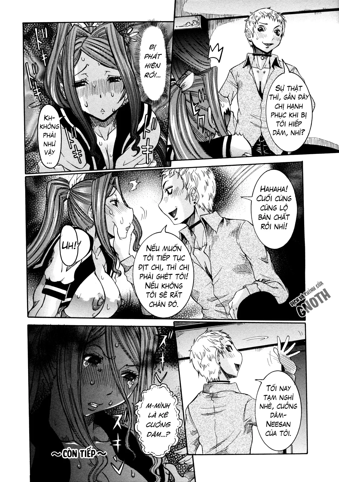 HentaiVN.net - Ảnh 21 - Nenchaku Taishitsu [Sticky Constitution] - Chap 2 - Cặp song sinh và tôi (1)