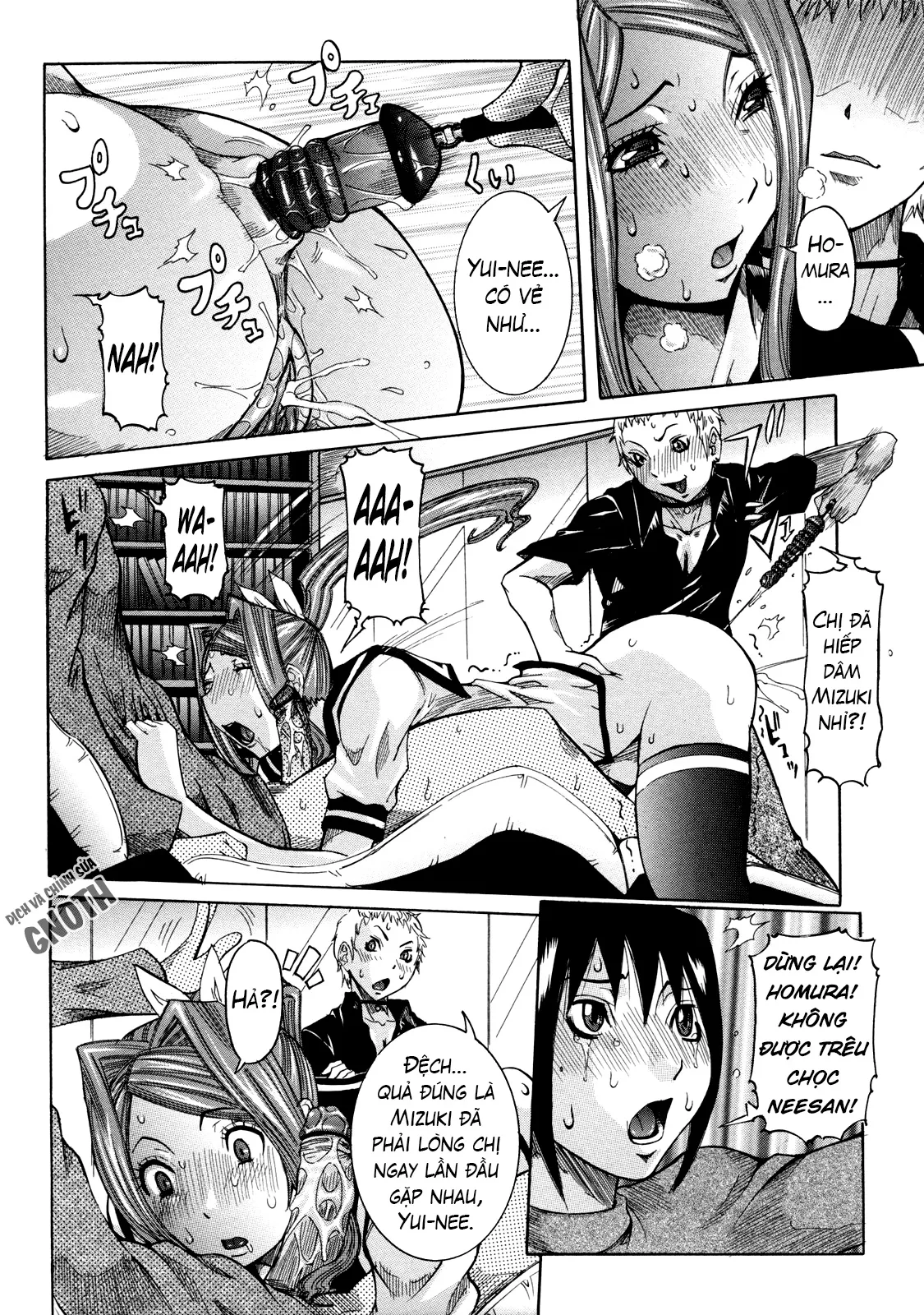 HentaiVN.net - Ảnh 13 - Nenchaku Taishitsu [Sticky Constitution] - Chap 3 - Cặp song sinh và tôi (2)
