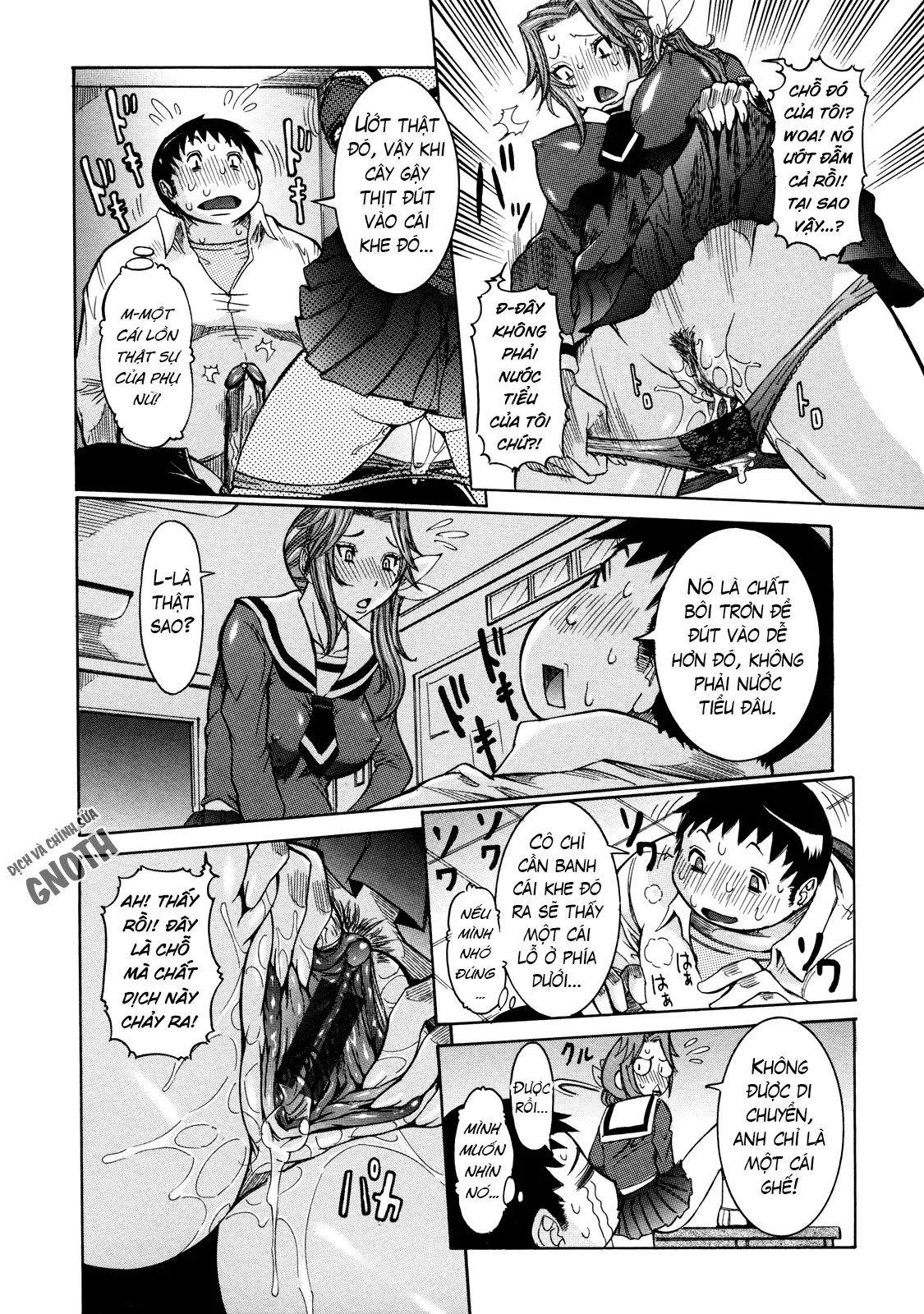 HentaiVN.net - Ảnh 9 - Nenchaku Taishitsu [Sticky Constitution] - Chap 6 – Cái ghế của chủ tịch