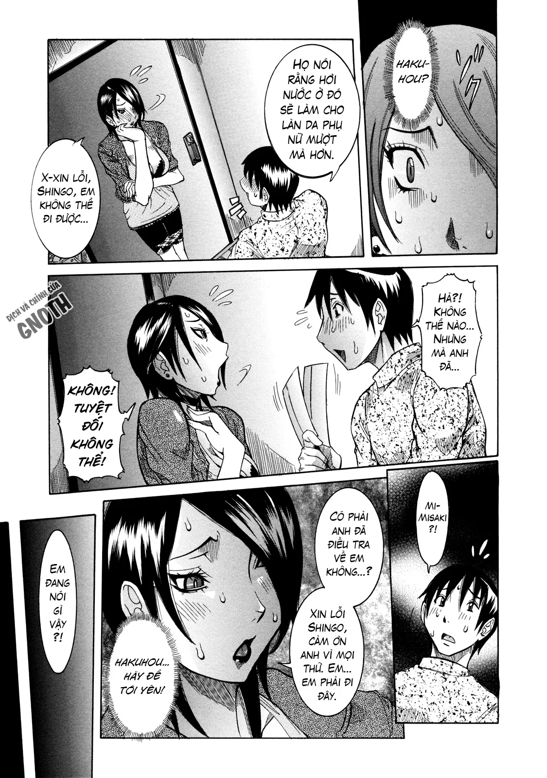 HentaiVN.net - Ảnh 10 - Nenchaku Taishitsu [Sticky Constitution] - Chap 7 – Nhà nghỉ Hakuhou (1)