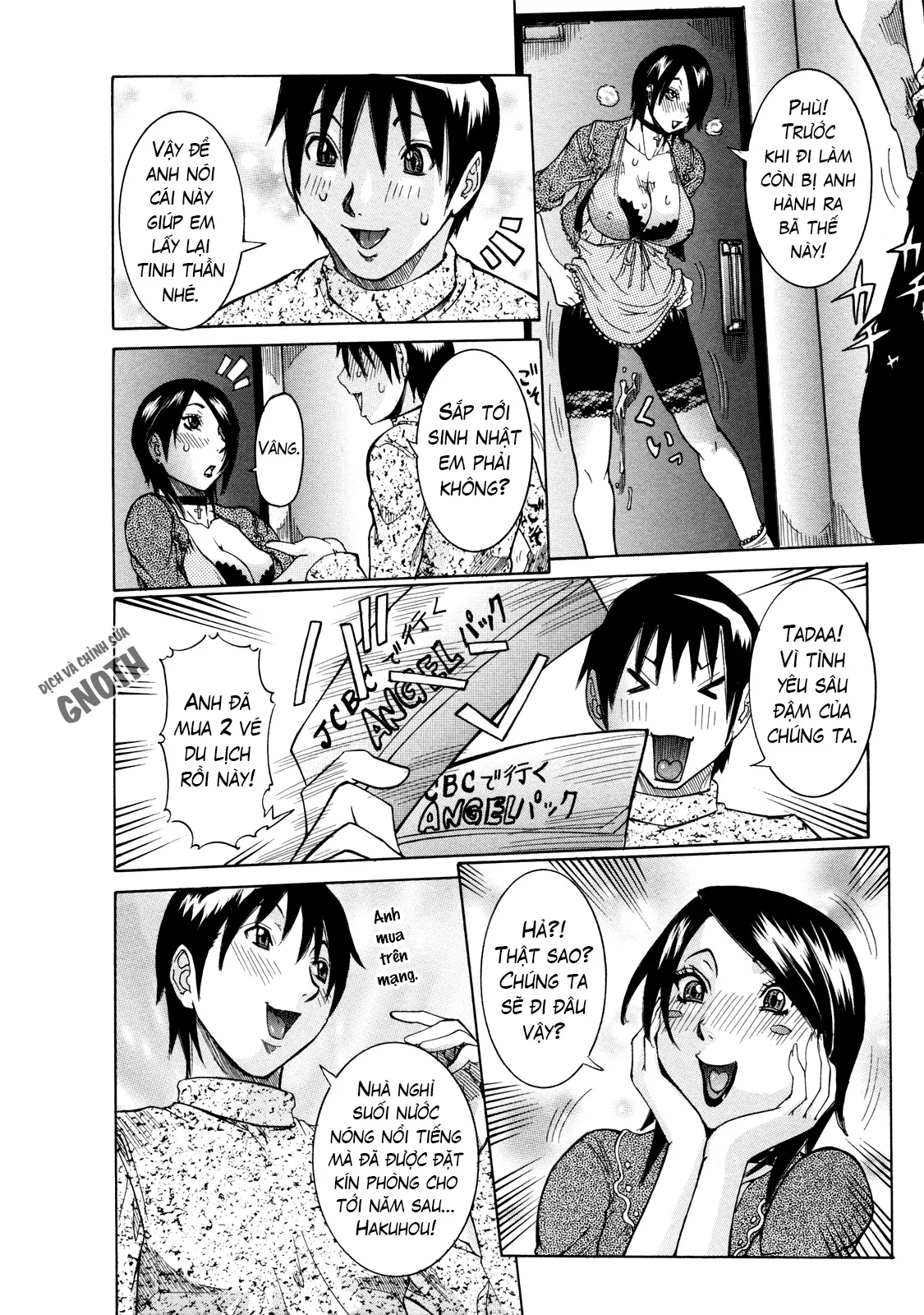 HentaiVN.net - Ảnh 9 - Nenchaku Taishitsu [Sticky Constitution] - Chap 7 – Nhà nghỉ Hakuhou (1)