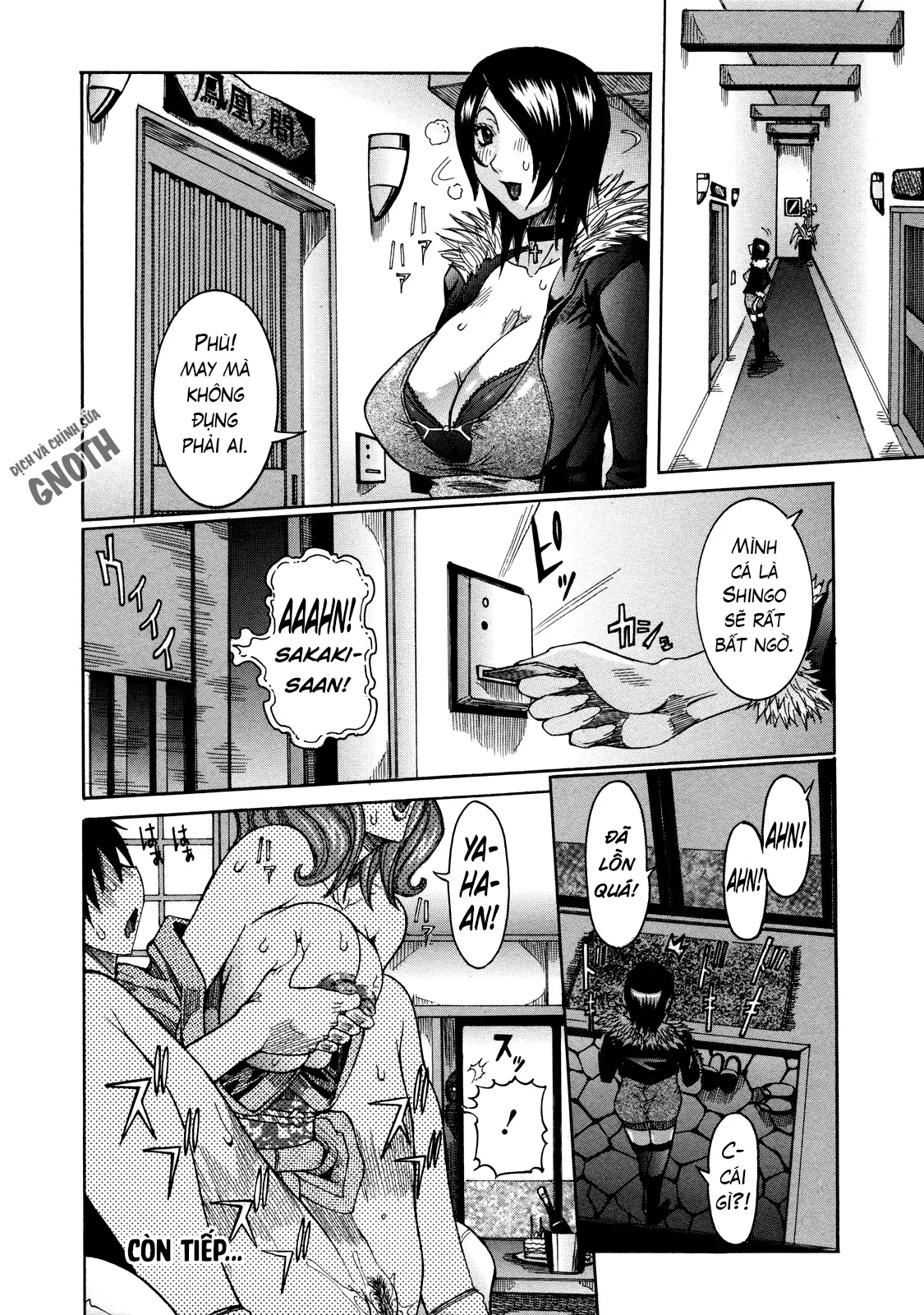 HentaiVN.net - Ảnh 21 - Nenchaku Taishitsu [Sticky Constitution] - Chap 8 – Nhà nghỉ Hakuhou (2)