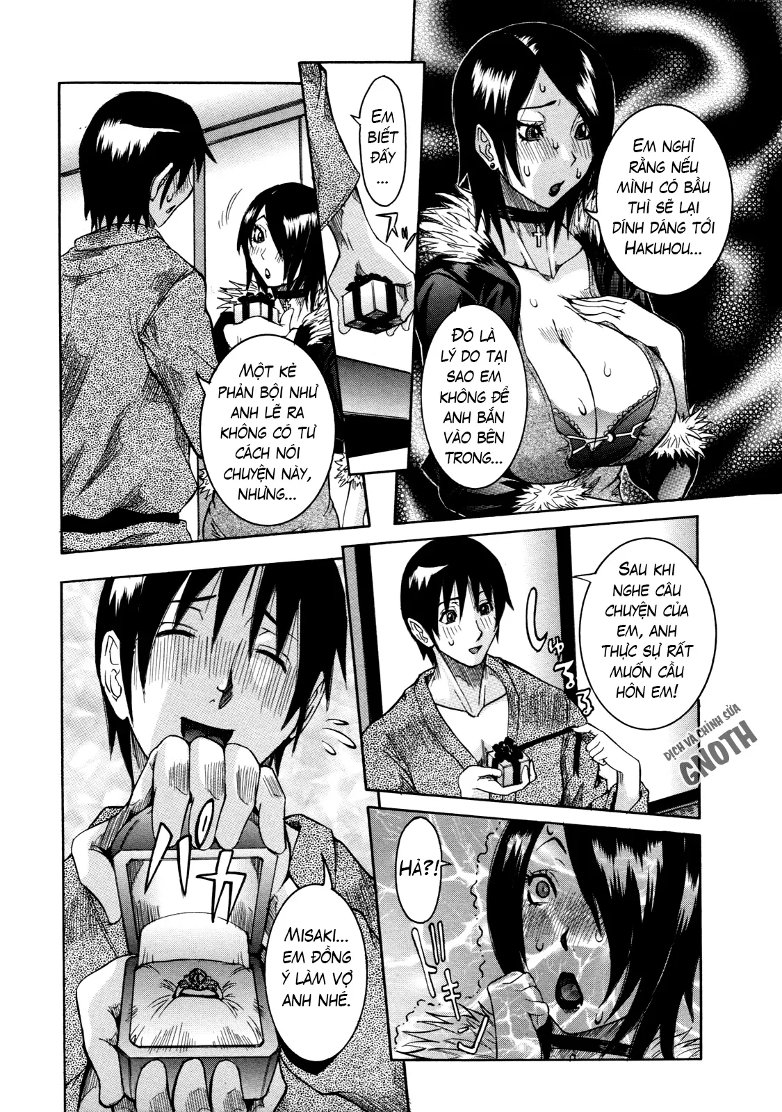 HentaiVN.net - Ảnh 13 - Nenchaku Taishitsu [Sticky Constitution] - Chap 9 – Nhà nghỉ Hakuhou (3)