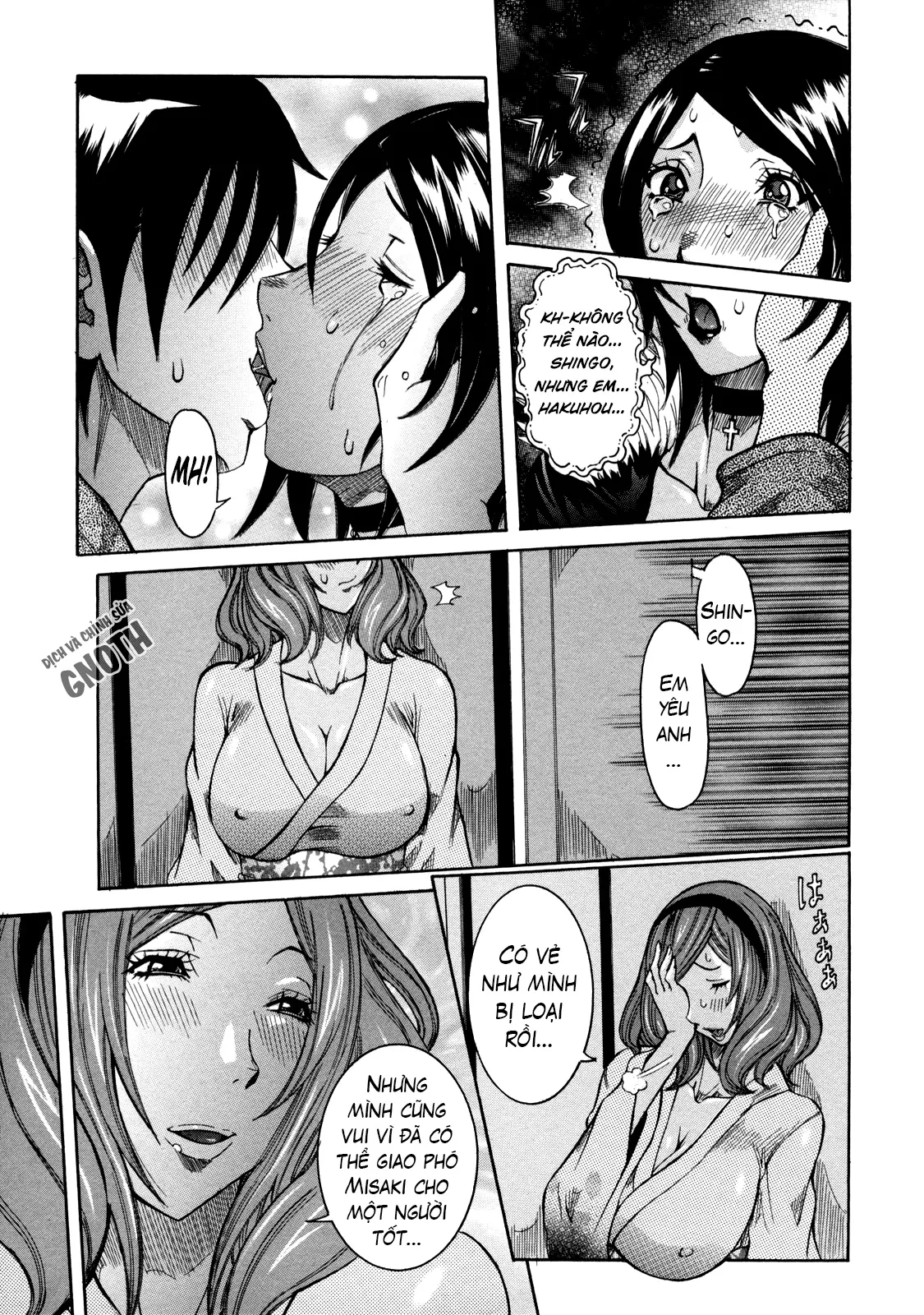 HentaiVN.net - Ảnh 14 - Nenchaku Taishitsu [Sticky Constitution] - Chap 9 – Nhà nghỉ Hakuhou (3)