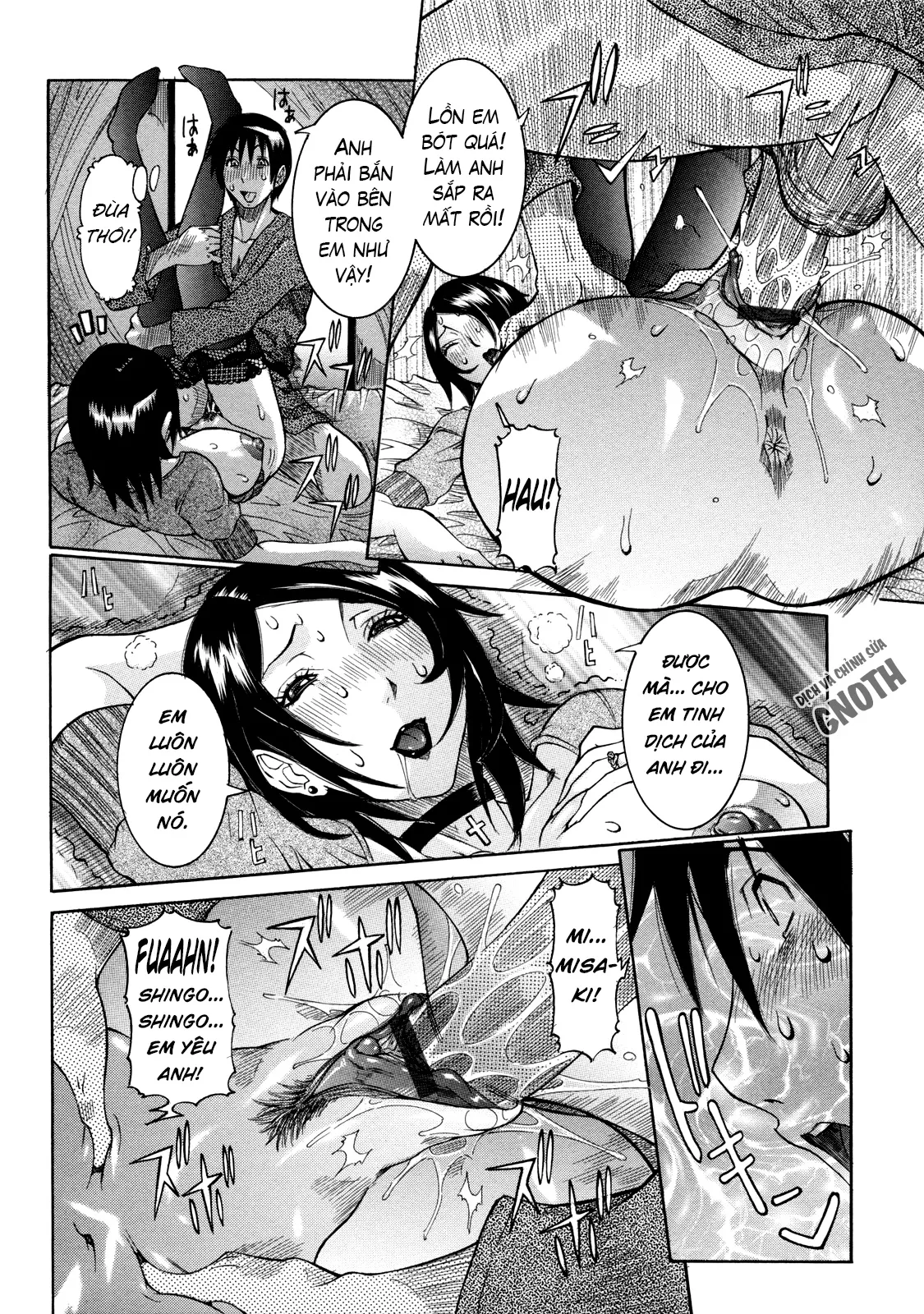 HentaiVN.net - Ảnh 19 - Nenchaku Taishitsu [Sticky Constitution] - Chap 9 – Nhà nghỉ Hakuhou (3)