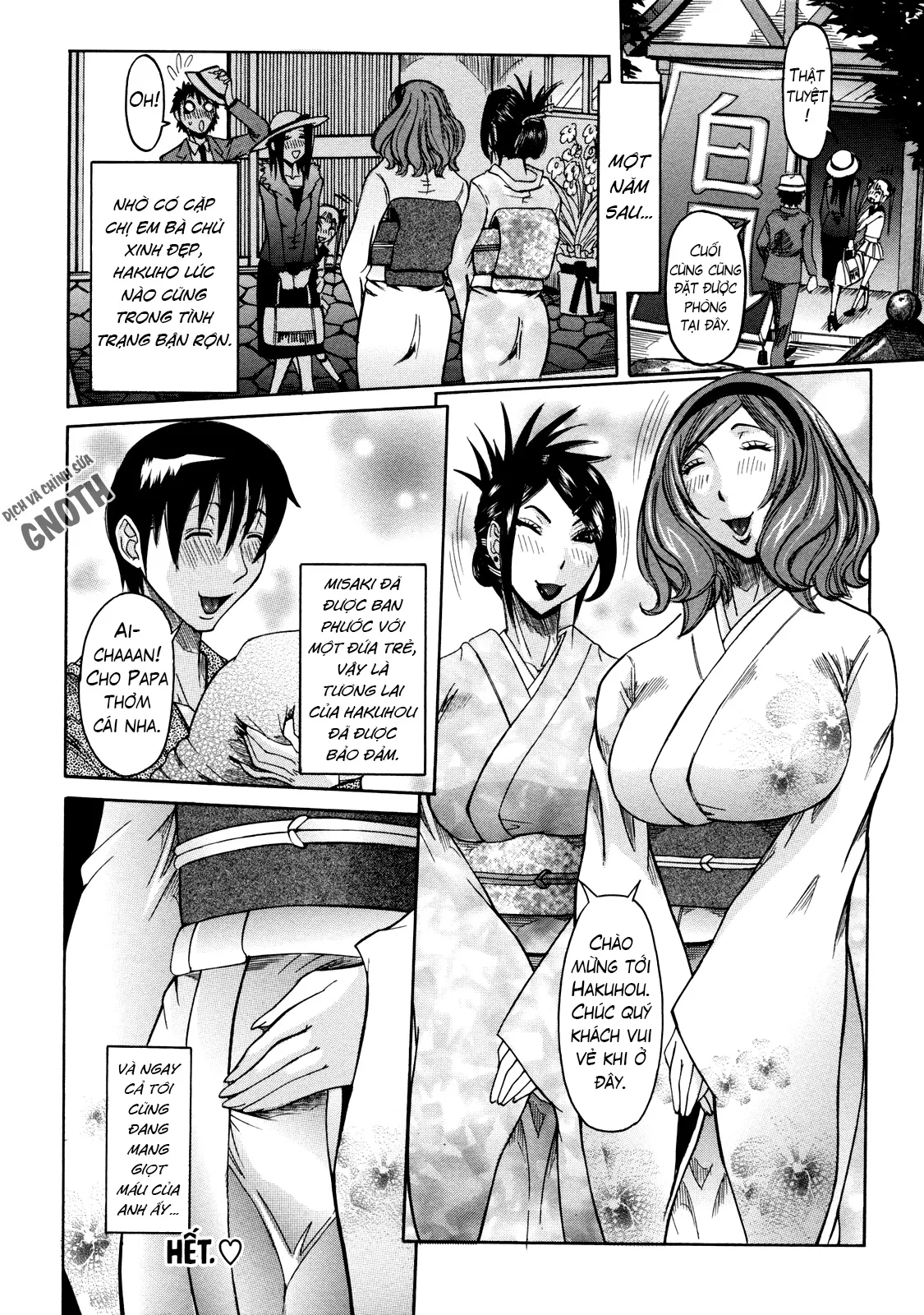 HentaiVN.net - Ảnh 21 - Nenchaku Taishitsu [Sticky Constitution] - Chap 10 – Nhà nghỉ Hakuhou (4)