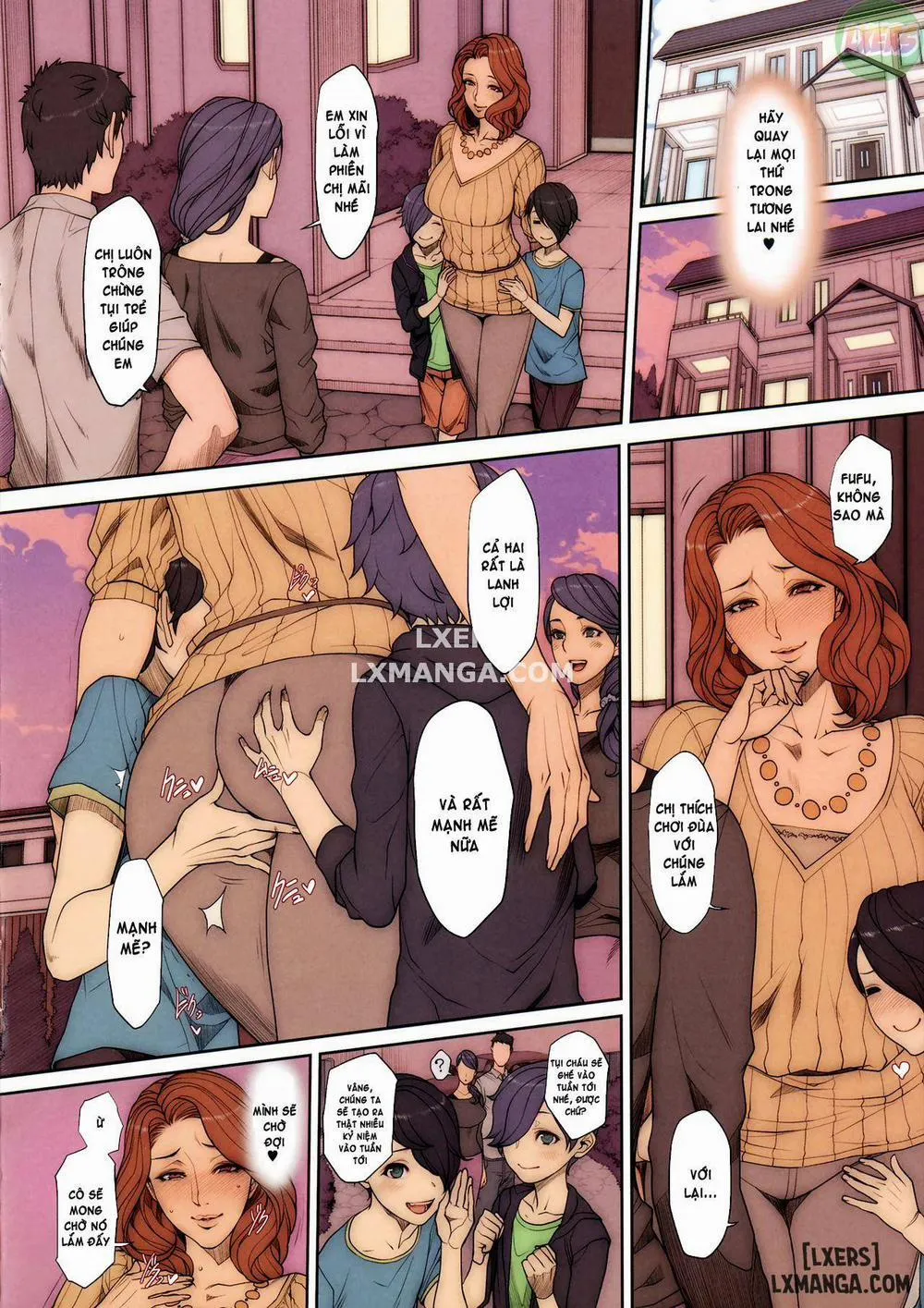 HentaiVN.net - Ảnh 19 - A Sexy Married Woman & A Female Boss - Oneshot