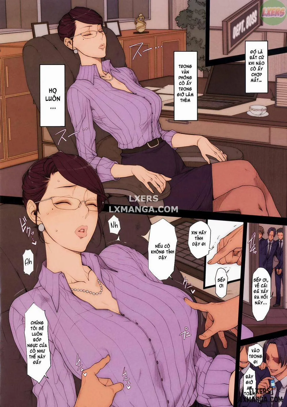 HentaiVN.net - Ảnh 23 - A Sexy Married Woman & A Female Boss - Oneshot