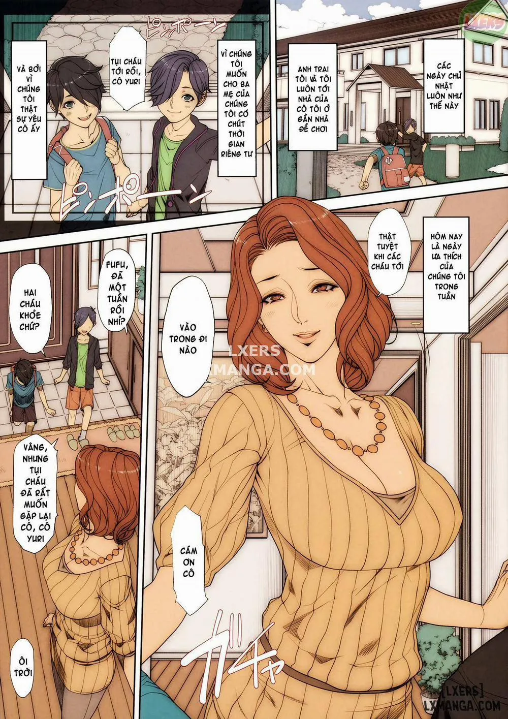 HentaiVN.net - Ảnh 4 - A Sexy Married Woman & A Female Boss - Oneshot