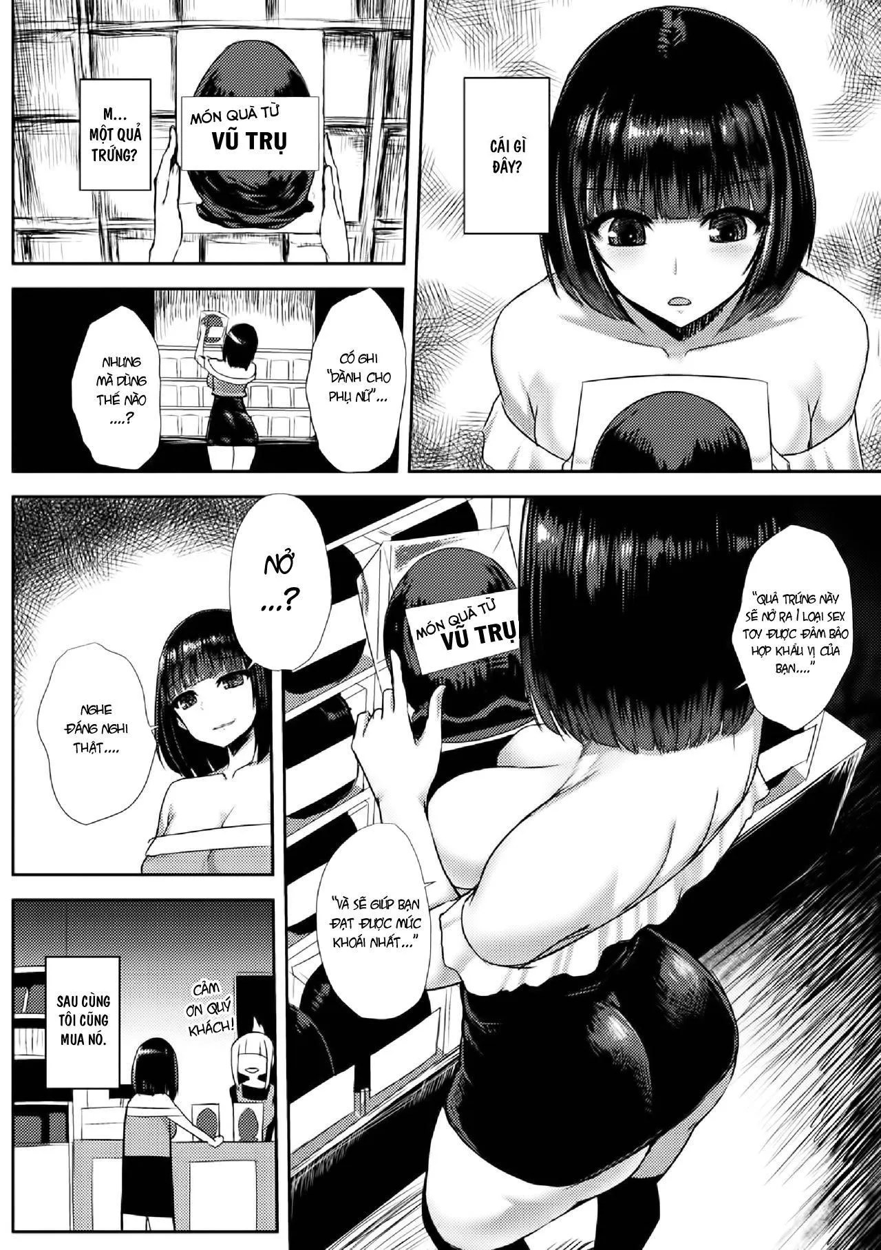 HentaiVN.net - Ảnh 3 - Cái gì được sinh ra từ lỗ đít? [Alien vs. College girl ~what's born form one's anus~; Alien Vs Joshidaisei ~Shiri No Ana Kara Umareshi Mono~] - Oneshot