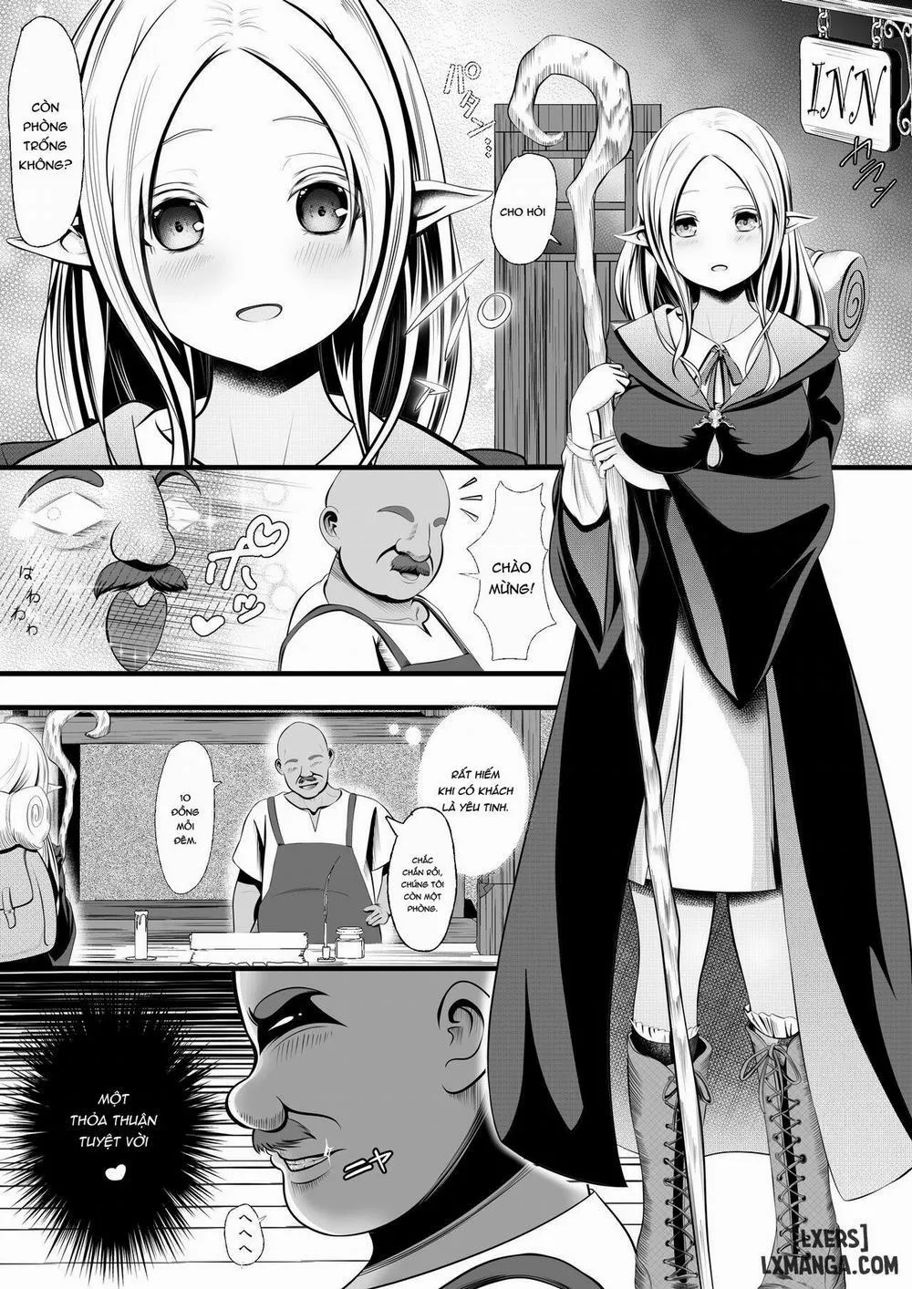 HentaiVN.net - Ảnh 5 - Câu chuyện về nàng elf bị hãm hiếp!!! - Oneshot ko tách 77 trang.