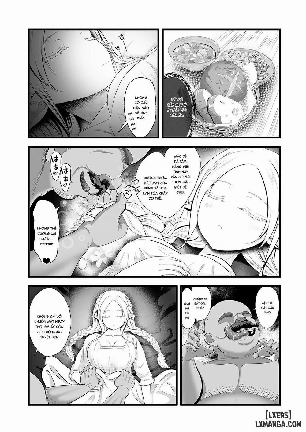 HentaiVN.net - Ảnh 7 - Câu chuyện về nàng elf bị hãm hiếp!!! - Oneshot ko tách 77 trang.