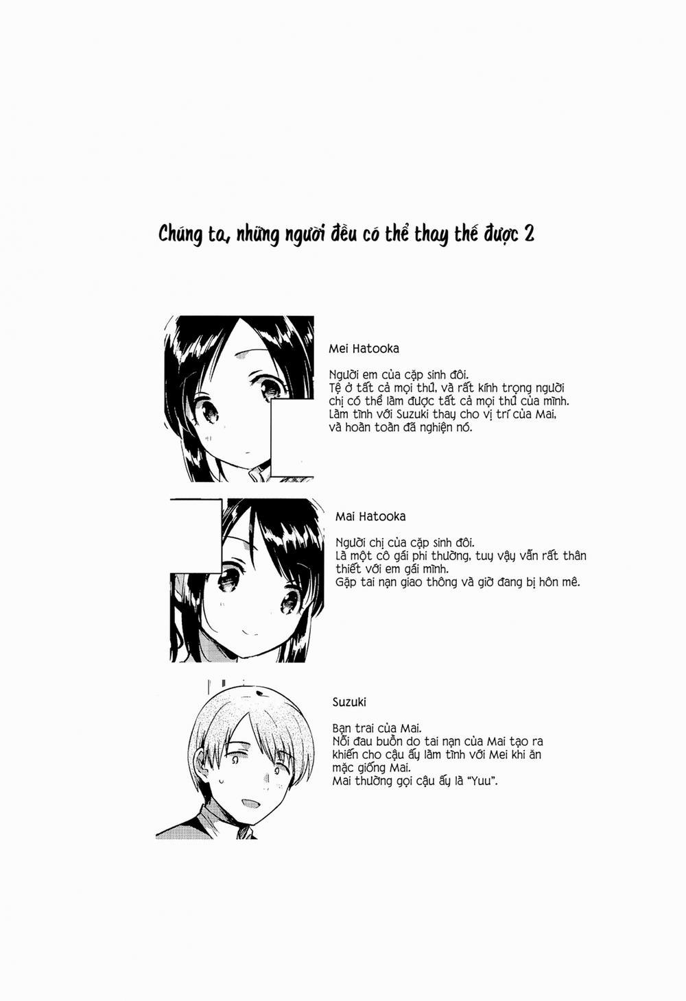 HentaiVN.net - Ảnh 3 - Chúng Ta, Những Người Đều Có Thể Thay Thế Được [Kakegae no Aru Watashi-tachi, We who are replaceable] - Chap 2
