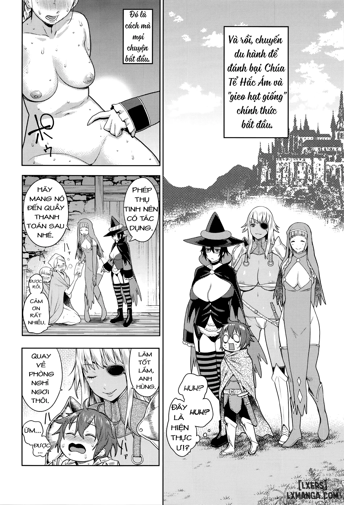 HentaiVN.net - Ảnh 6 - Dick Training Quest [チントレクエスト] - Little Hero's Conception Journey