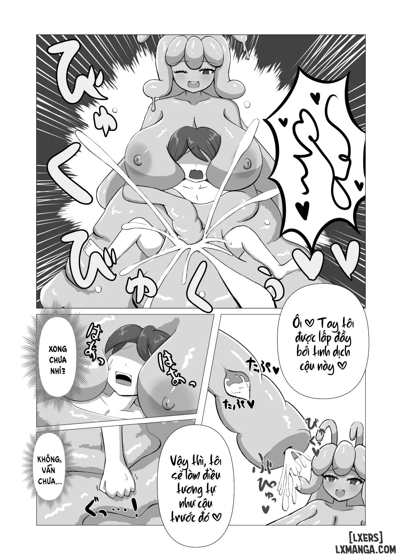HentaiVN.net - Ảnh 10 - The Adventurer VS Slime Girl - Oneshot