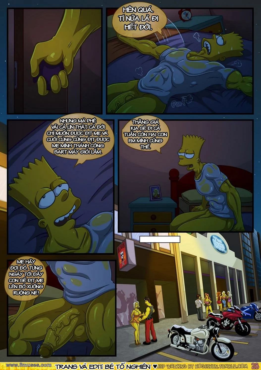 HentaiVN.net - Ảnh 31 - Khi Mẹ Tôi Mộng Du [Sexy Sleep Walking] - Oneshot