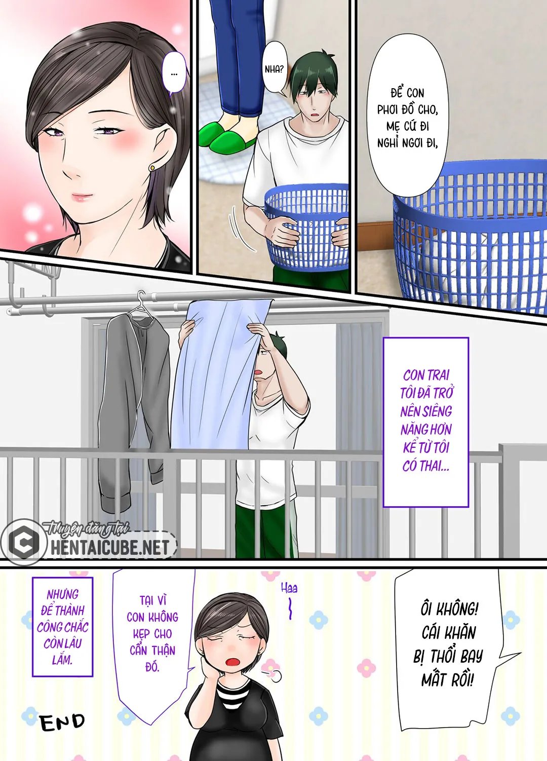 HentaiVN.net - Ảnh 32 - Cứ để mẹ con xử lý nó [Kaa-chan ni Makasenasai | Let your mother handle this!] - Oneshot