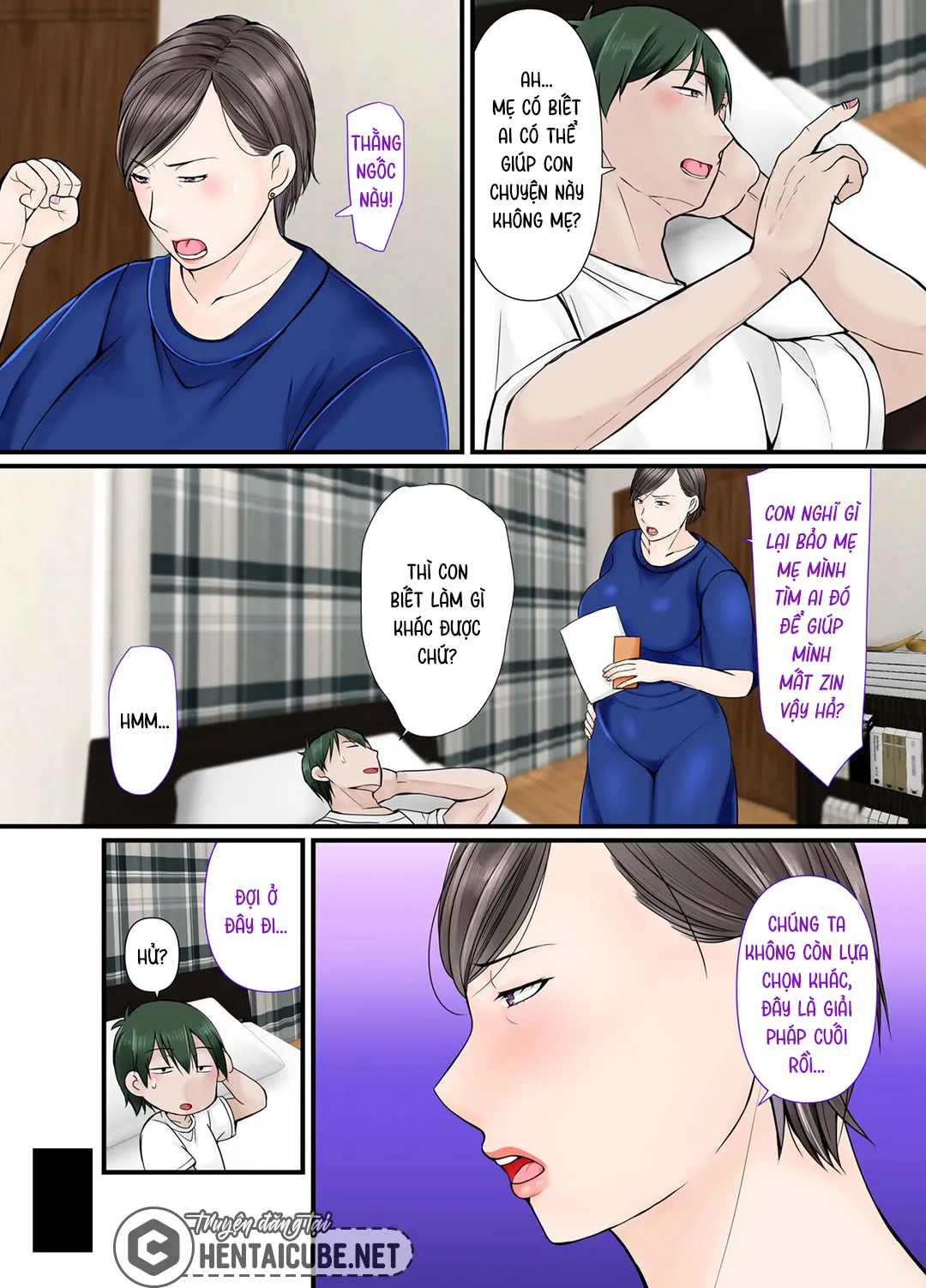 HentaiVN.net - Ảnh 6 - Cứ để mẹ con xử lý nó [Kaa-chan ni Makasenasai | Let your mother handle this!] - Oneshot