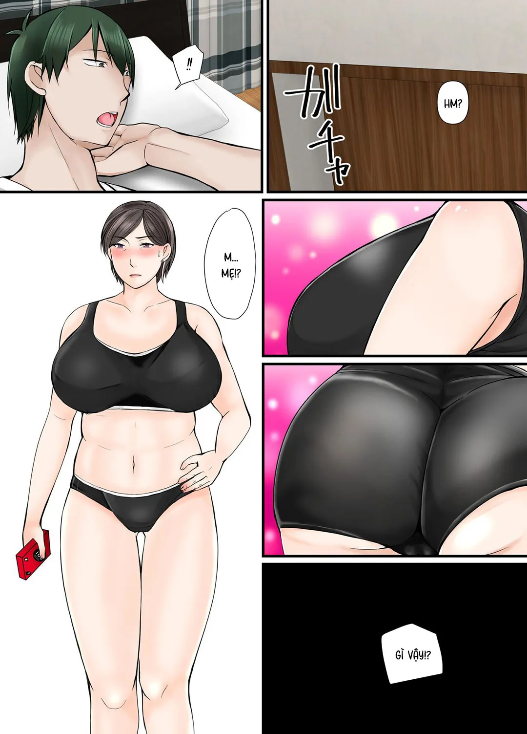 HentaiVN.net - Ảnh 7 - Cứ để mẹ con xử lý nó [Kaa-chan ni Makasenasai | Let your mother handle this!] - Oneshot